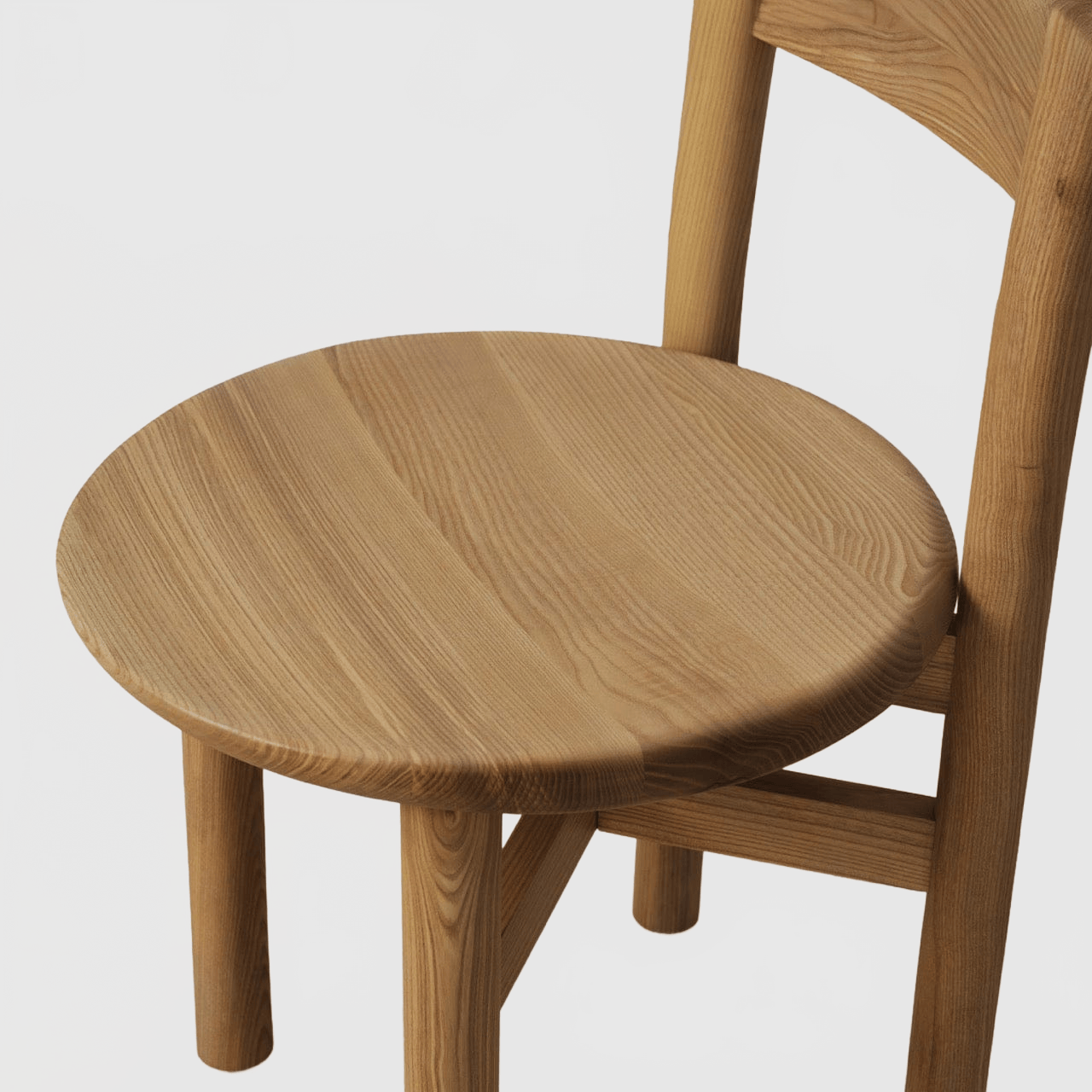 HOUSE OF LÉON TEDDY WOOD DINING CHAIR | WARM OAK Dining Chair