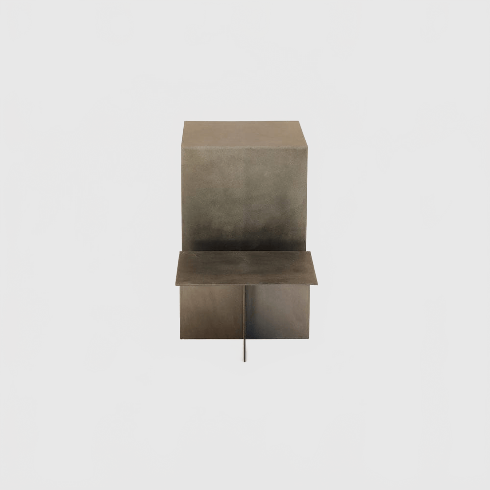 HOUSE OF LÉON VALLEY SIDE TABLE | STAINLESS STEEL Side Table