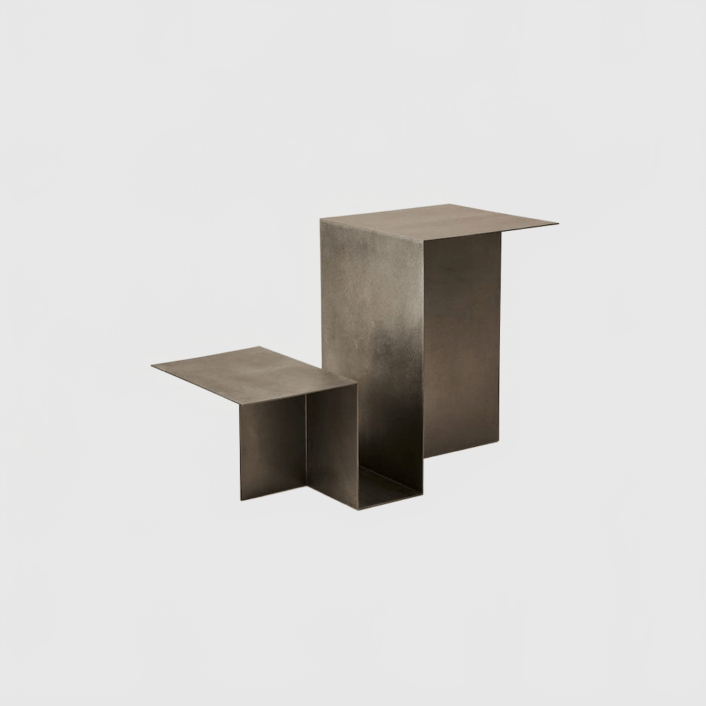 HOUSE OF LÉON VALLEY SIDE TABLE | STAINLESS STEEL Side Table