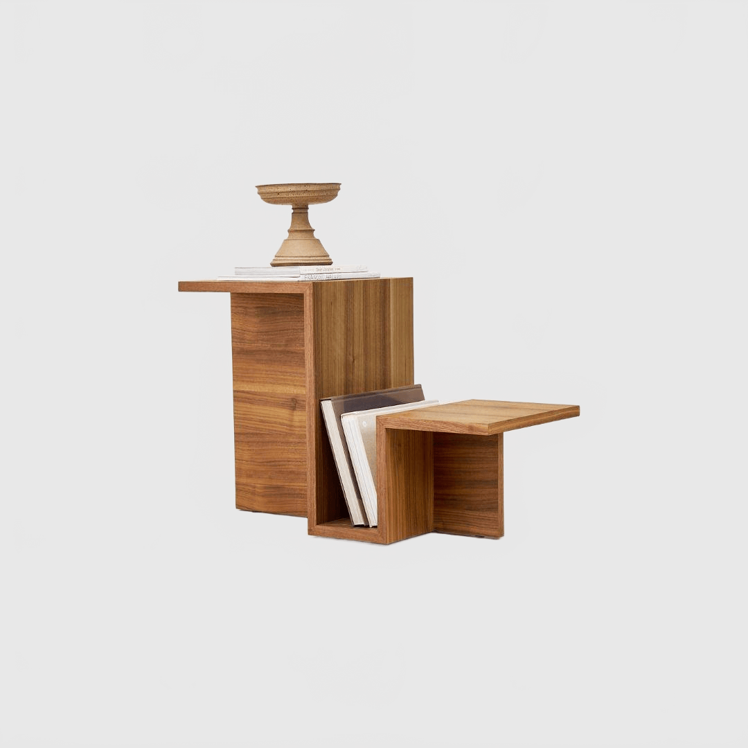HOUSE OF LÉON VALLEY SIDE TABLE | WALNUT Side Table
