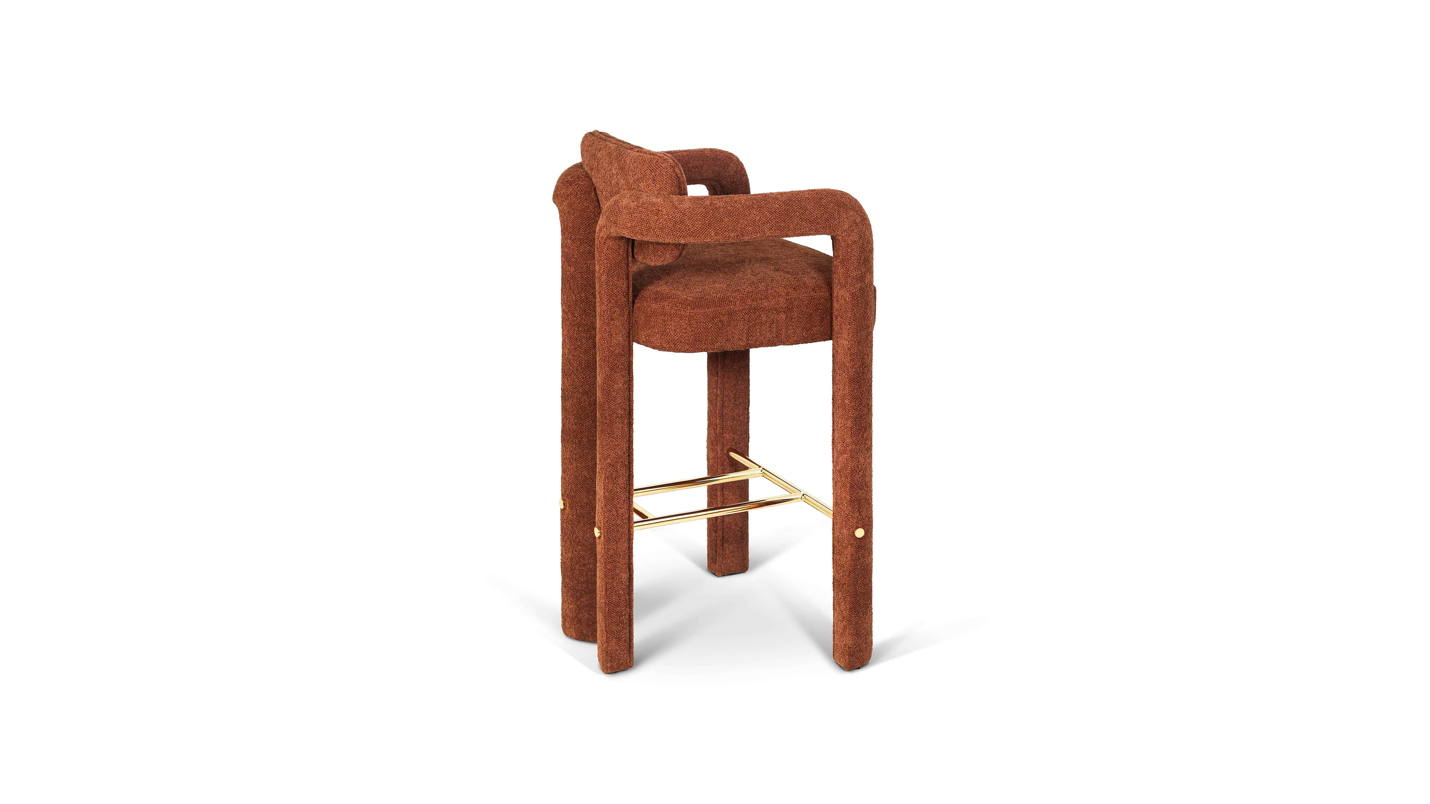 INSIDHERLAND DOUBLE ARCH BAR STOOL Bar Stool
