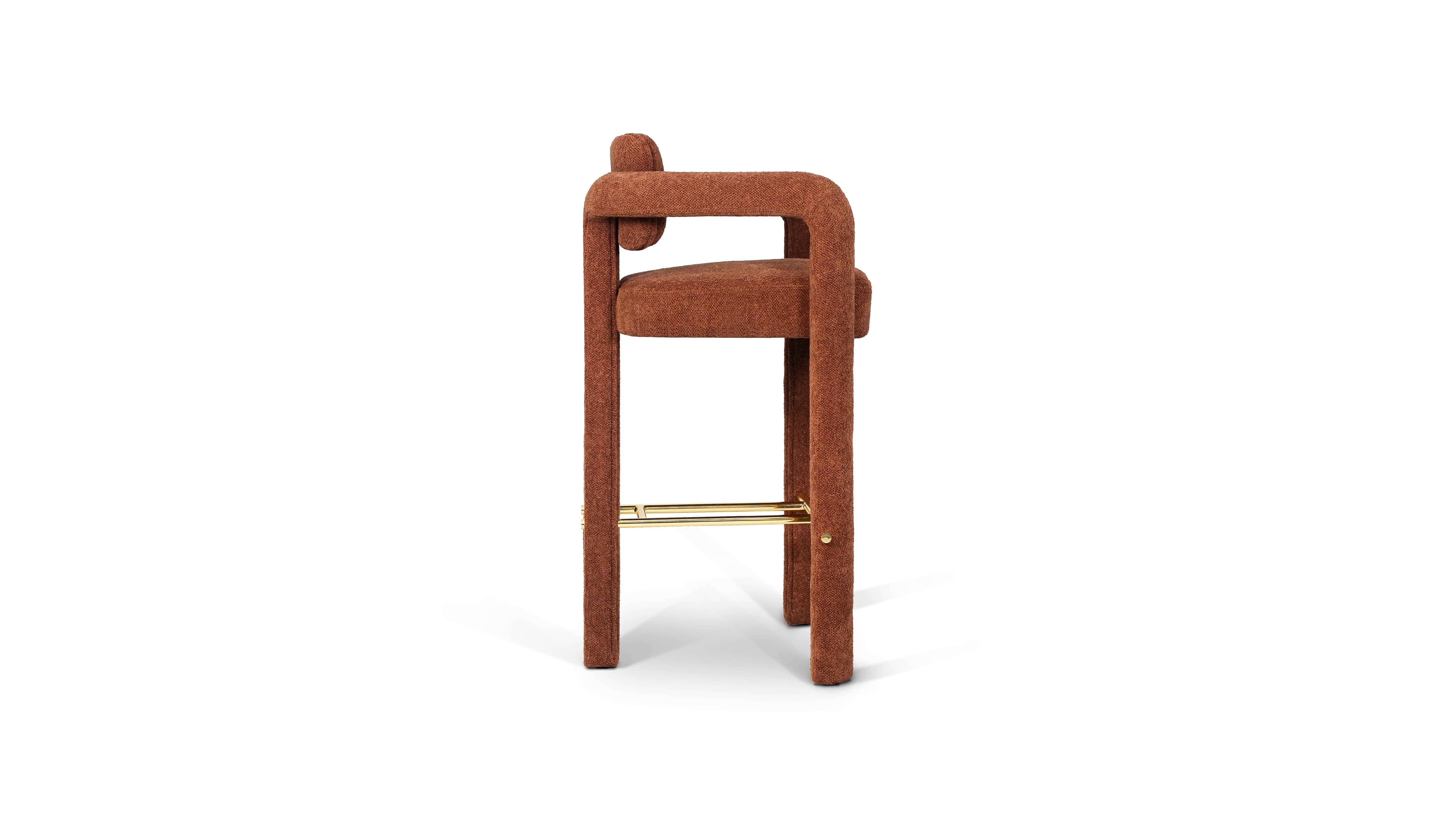 INSIDHERLAND DOUBLE ARCH BAR STOOL Bar Stool