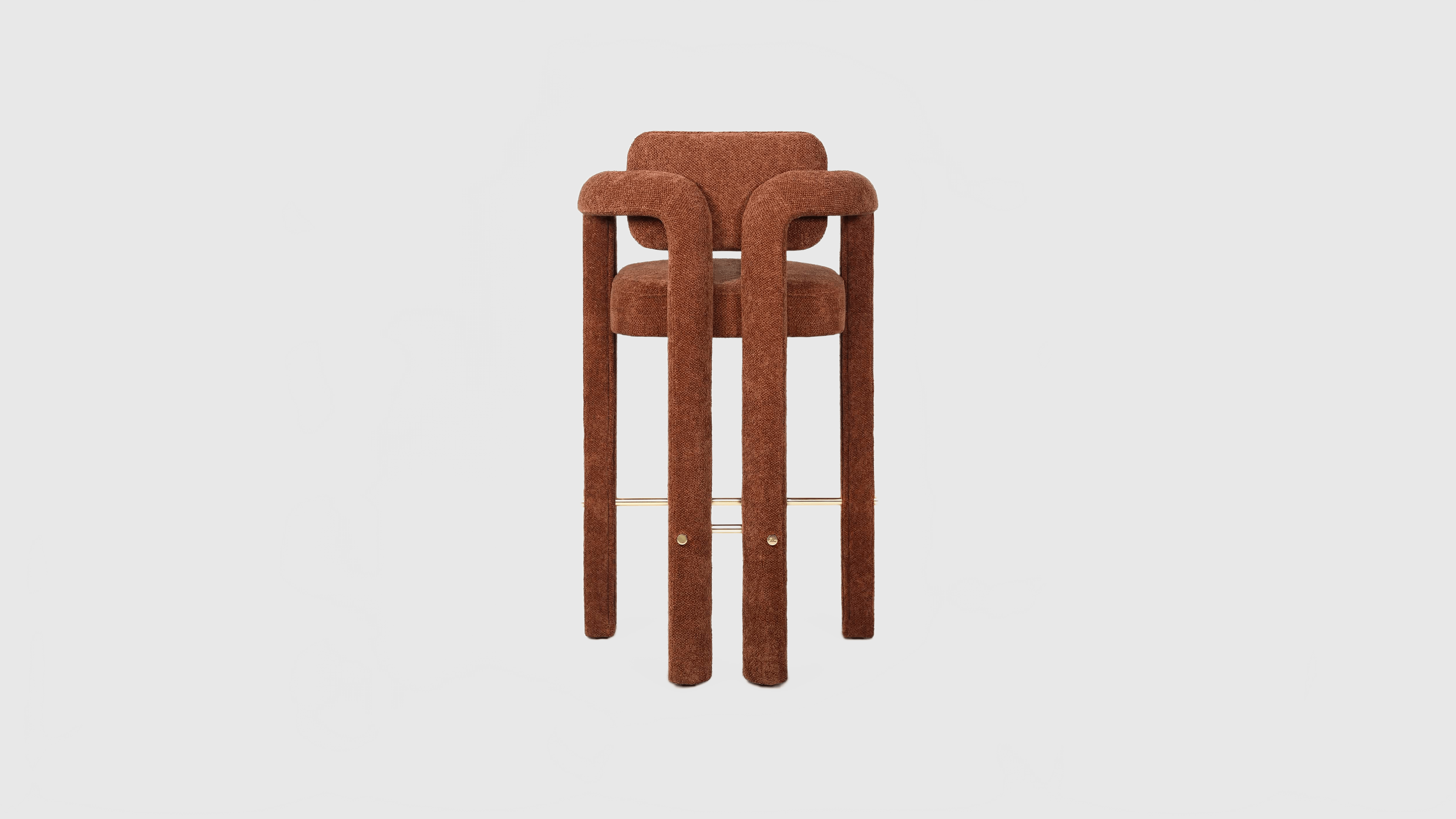INSIDHERLAND DOUBLE ARCH BAR STOOL Bar Stool