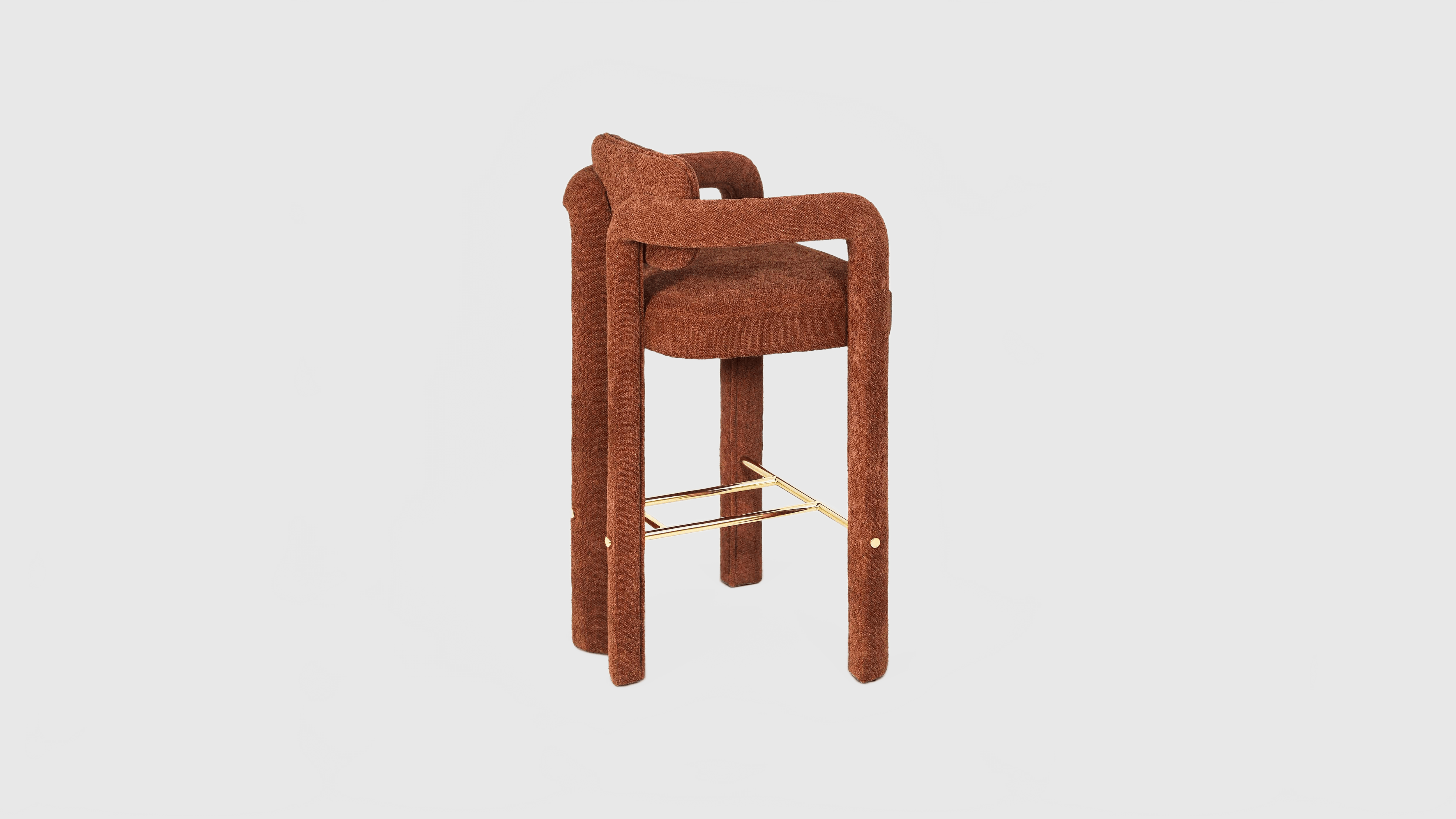 INSIDHERLAND DOUBLE ARCH BAR STOOL Bar Stool