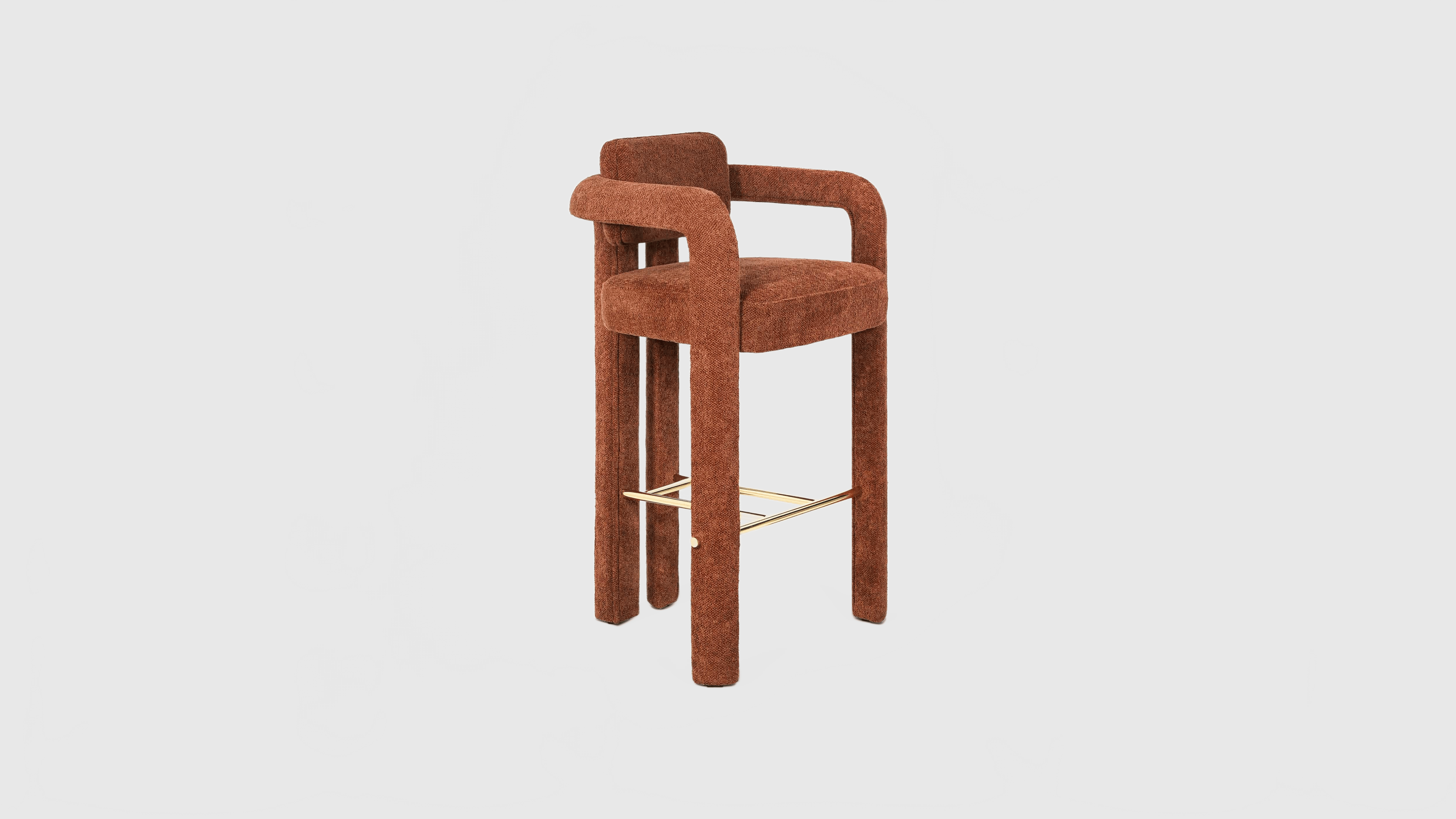 INSIDHERLAND DOUBLE ARCH BAR STOOL Bar Stool