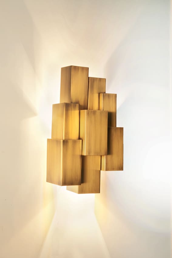 Sconce INSPIRING TREES | BRASS WALL LAMP INSIDHERLAND