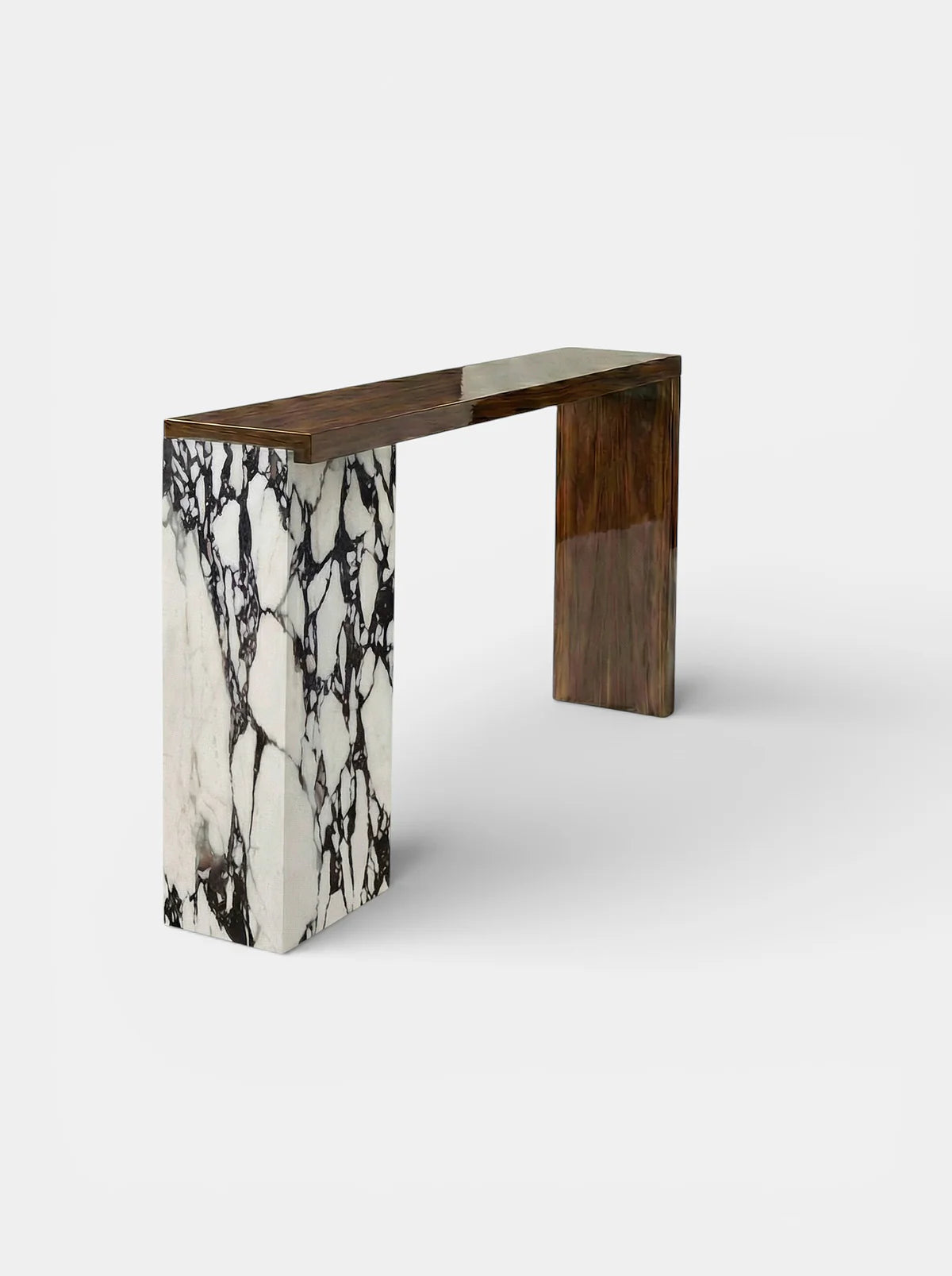 JILL WOOD & CALACATTA VIOLA CONSOLE