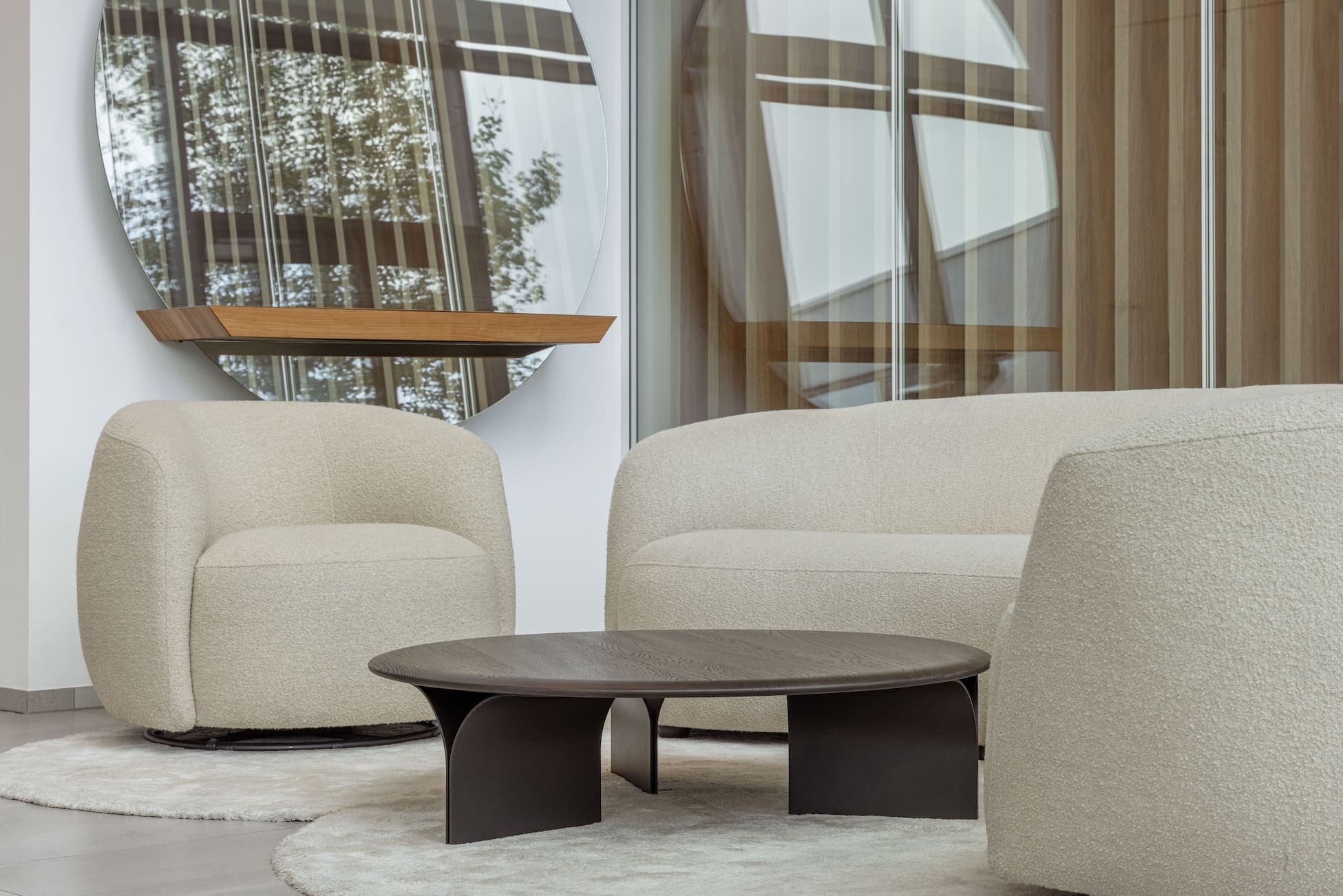 JOLI ARCS ROUND COFFEE TABLE Coffee Table