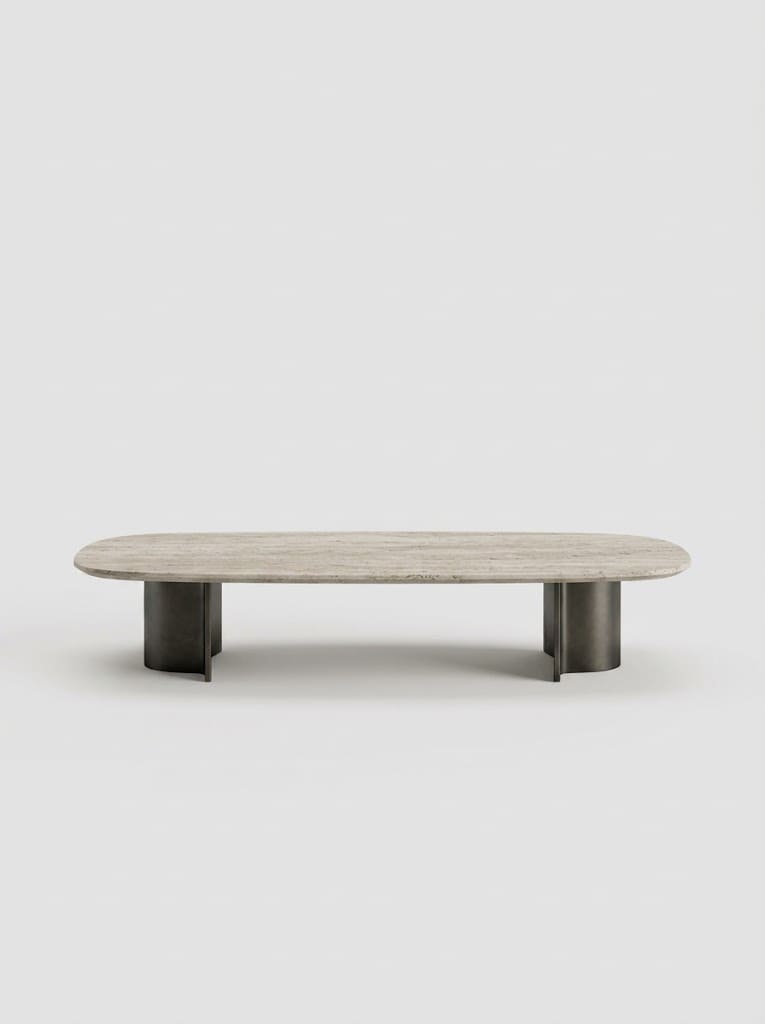 JOLI PULSE FAUX ELYPS COFFEE TABLE Coffee Table