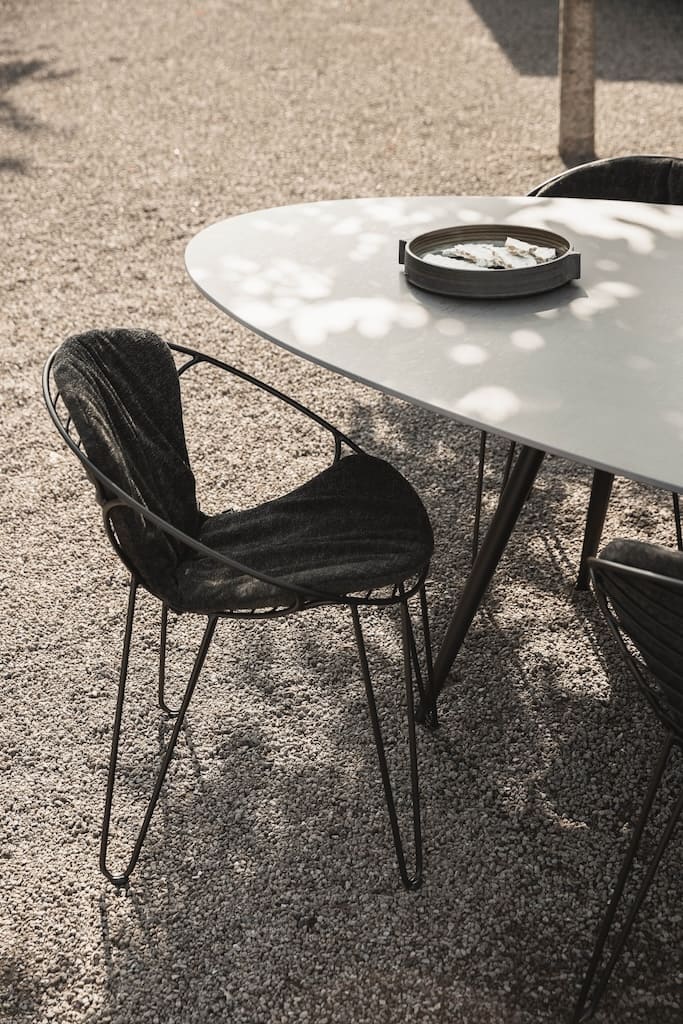 JOLI WIRE DINING CHAIR Outdoor Dining Chair
