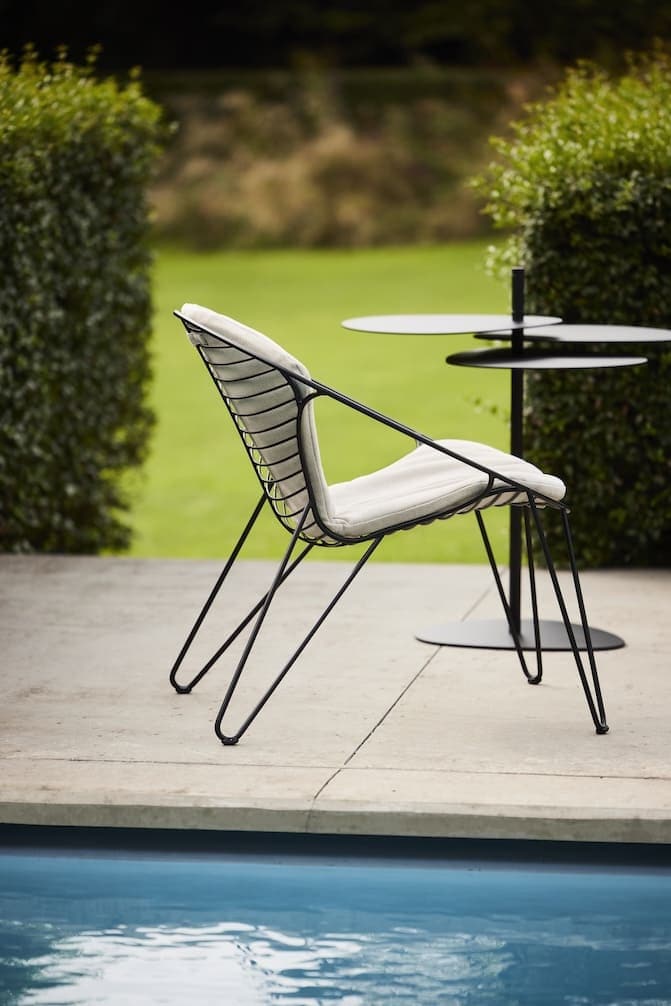 JOLI WIRE LOW CHAIR Outdoor Dining Chair