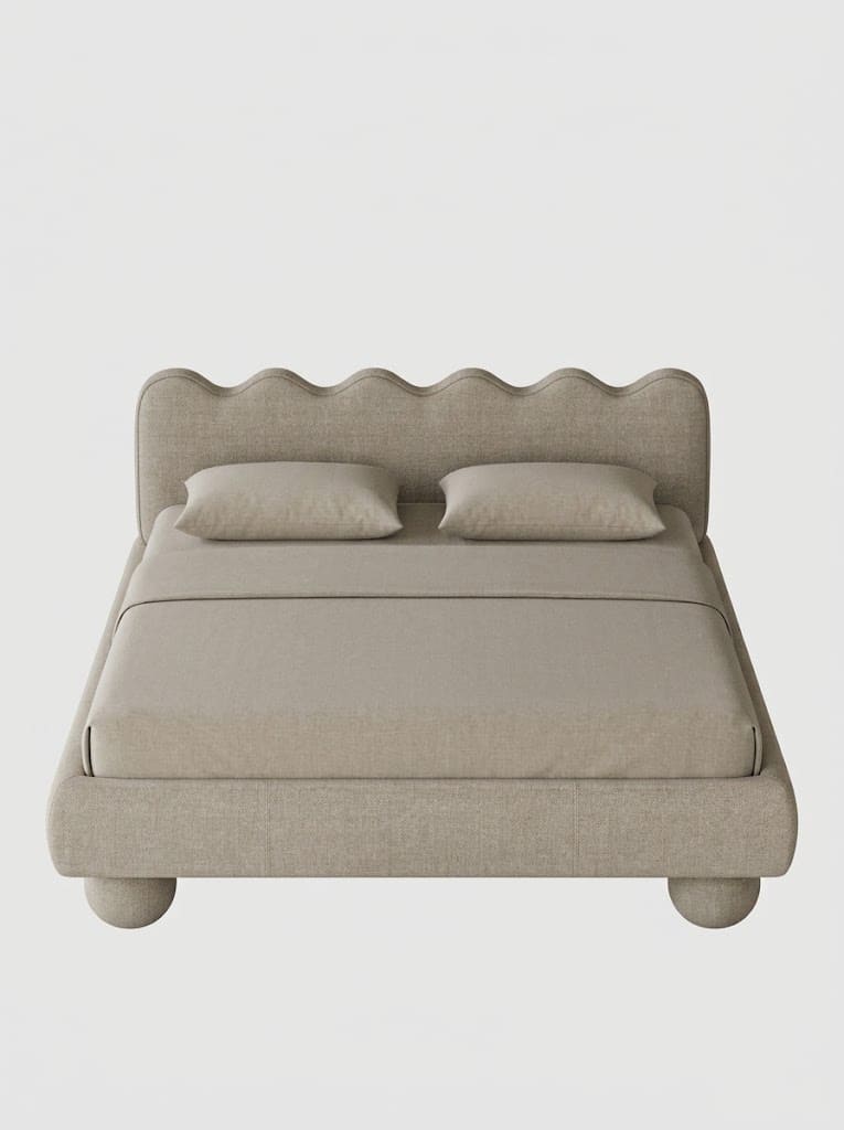 KWARS MUSE BED Bed Frame + Headboard