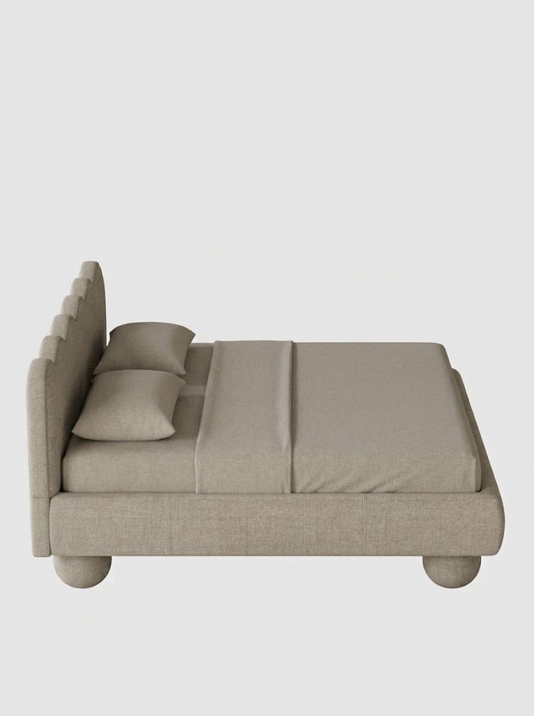 KWARS MUSE BED Bed Frame + Headboard