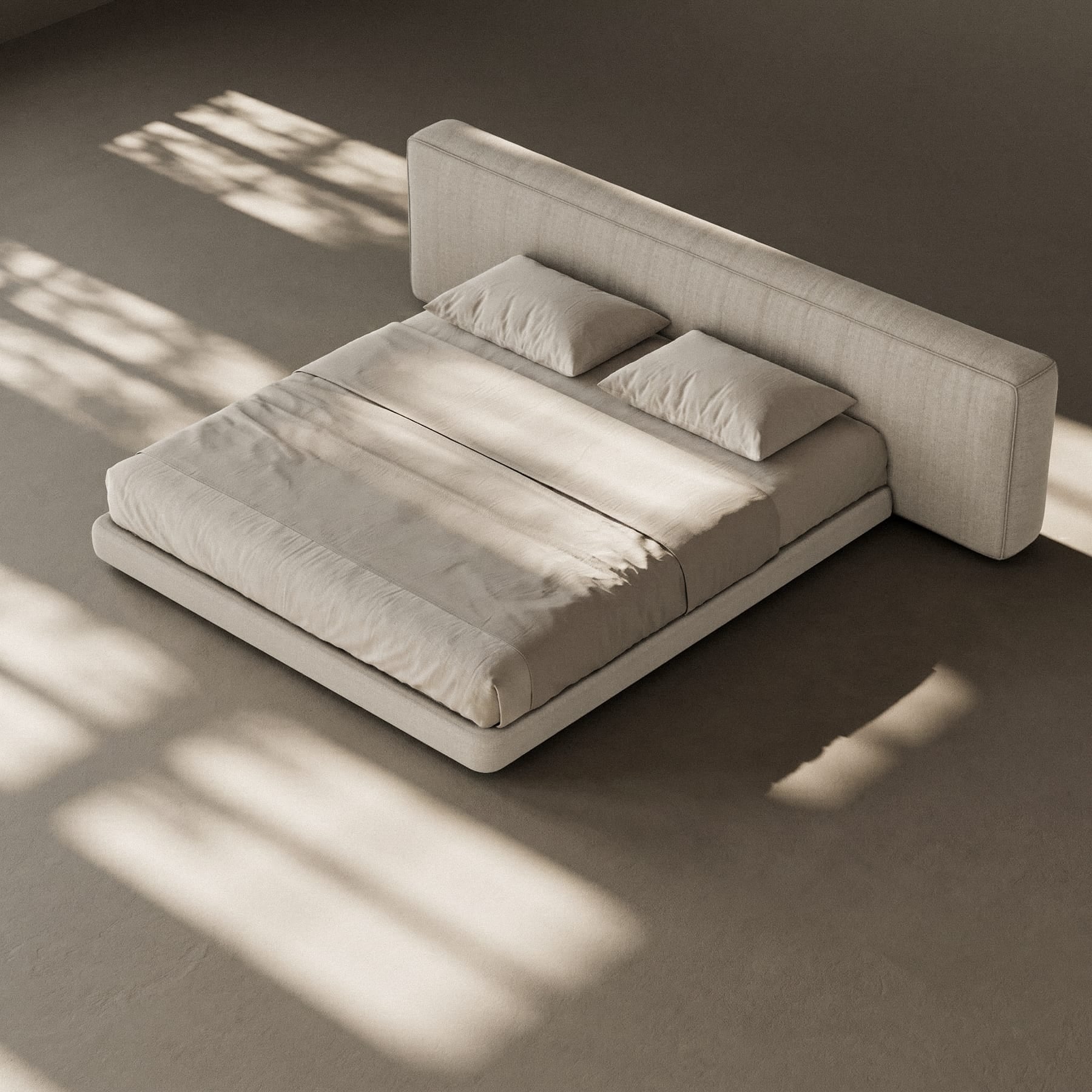 KWARS NUVIA BED Bed Frame + Headboard