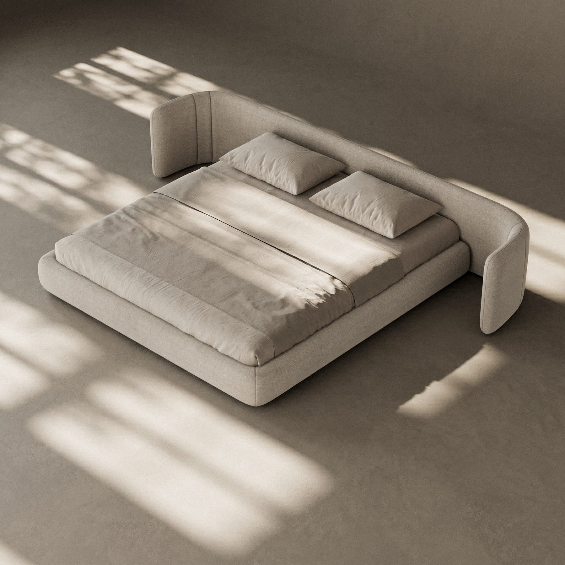 KWARS VELIA BED Bed Frame + Headboard