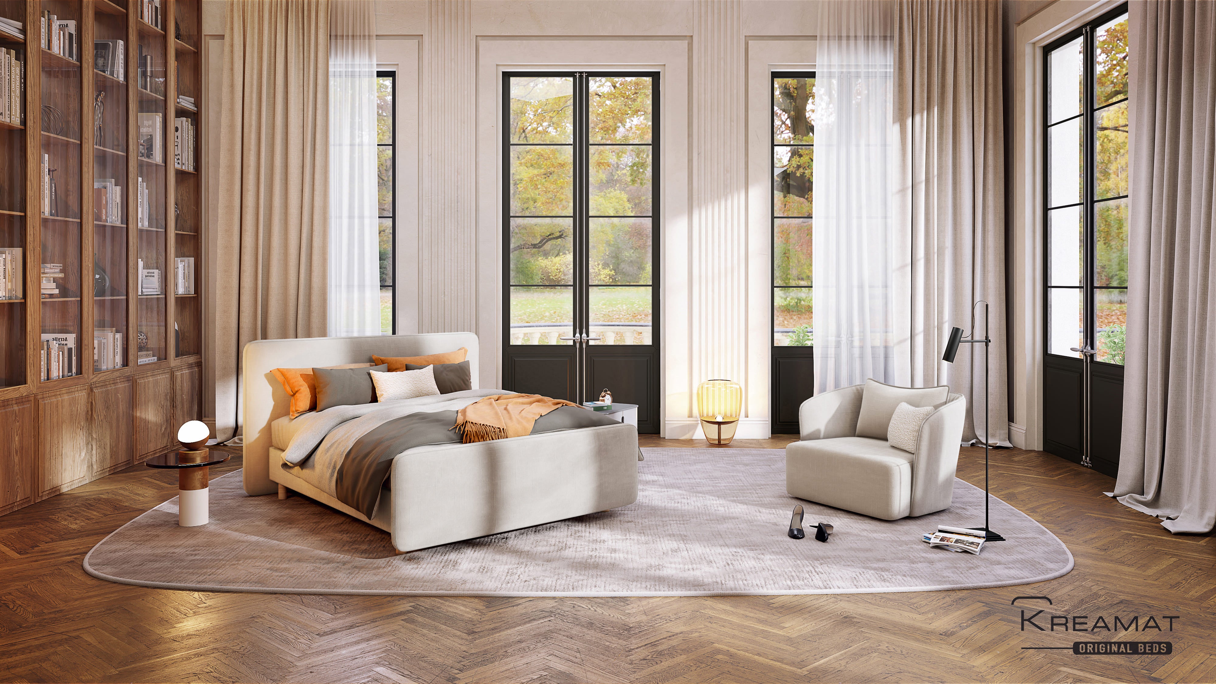 Lounge Chair LYFOS SINGLE SEAT LOUNGE CHAIR KREAMAT