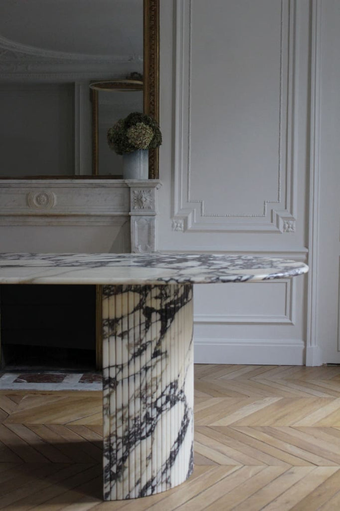 Dining Table LUNA MARBLE DINING TABLE MARBERA