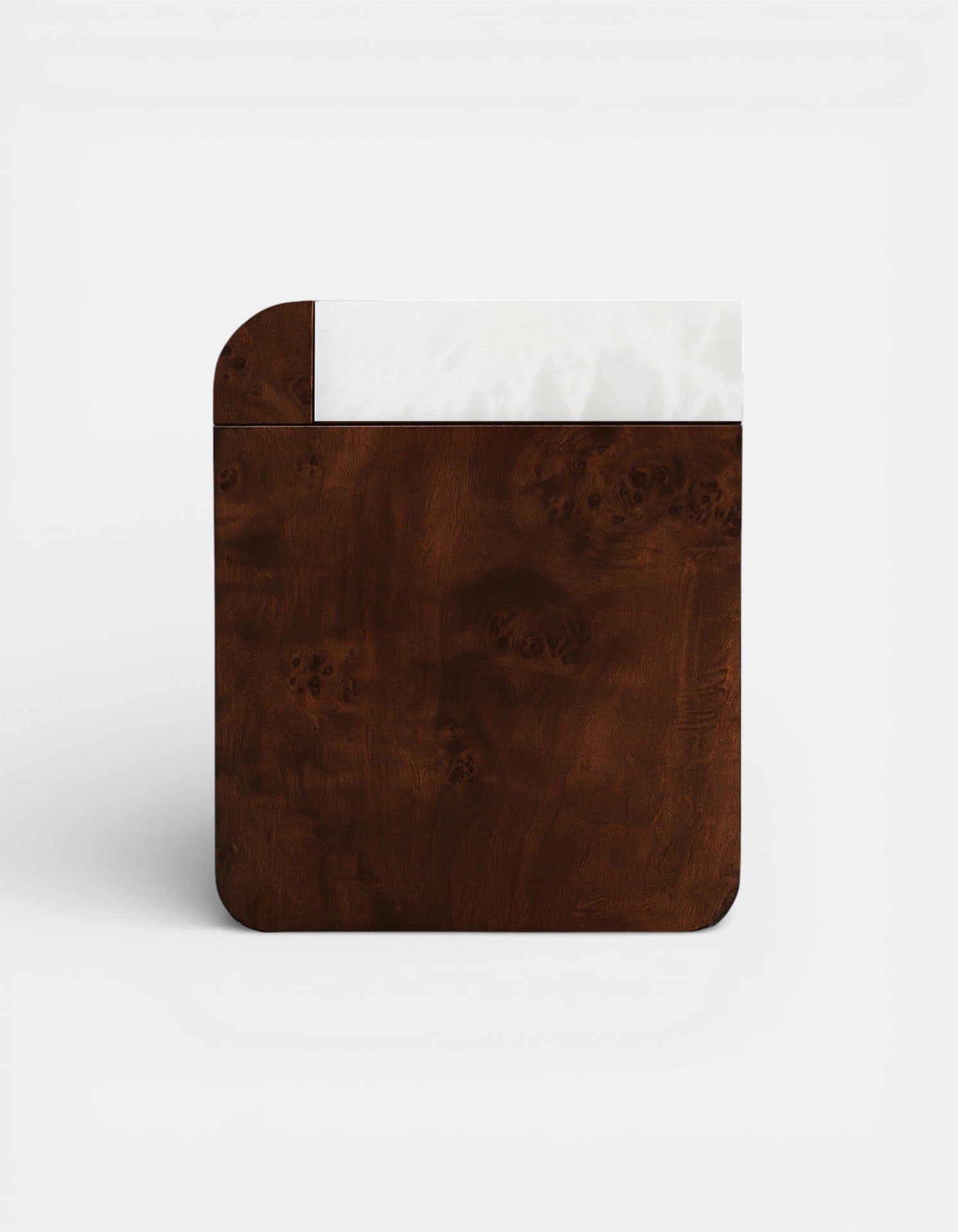 MARBERA AMO DARK RADICA & WHITE ONYX Side Table