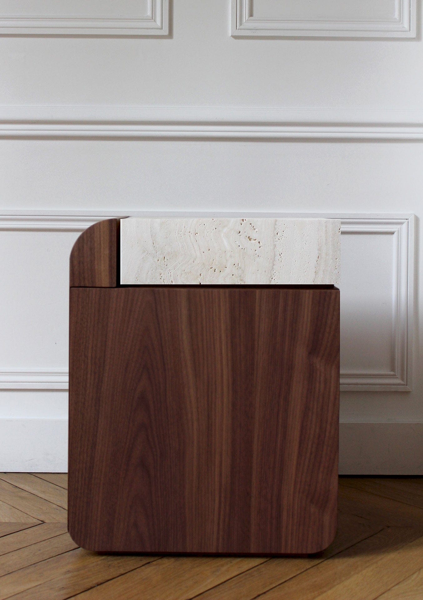 Marbera Studio Amo Walnut Storage Table