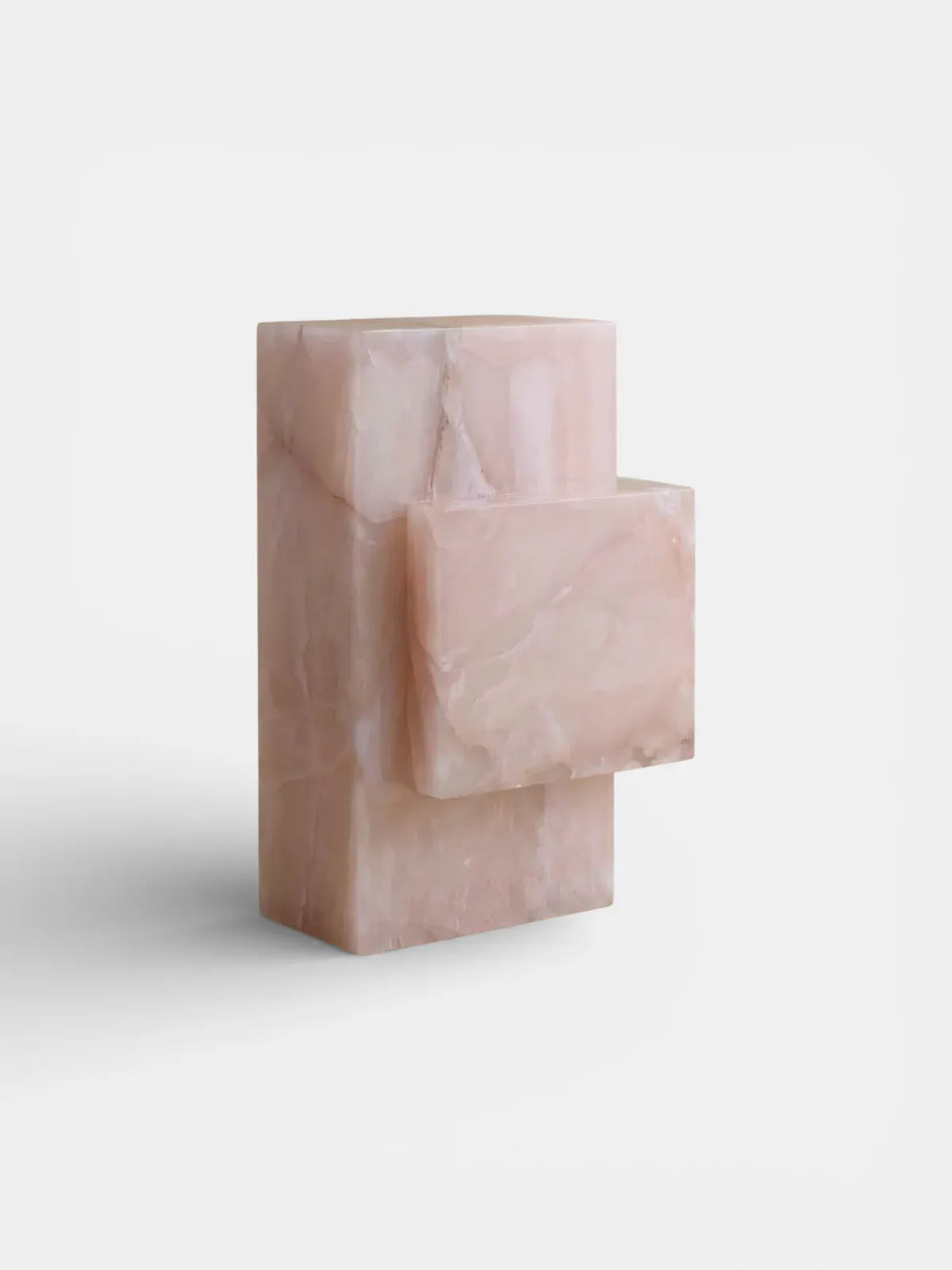 MARBERA ELLA PINK ONYX TABLE Side Table