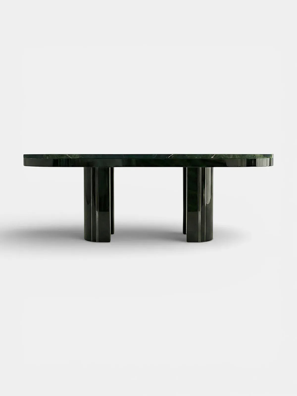 MARBERA GIO BLACK & AVOCADO MARBLE DINING TABLE Dining Table