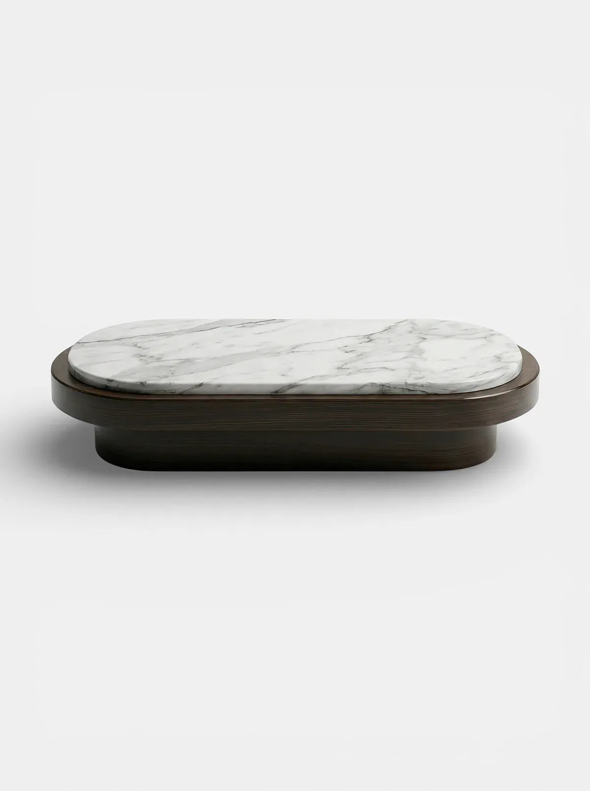 MARBERA MIRAGE ARABESCATO MARBLE & WOOD Coffee Table