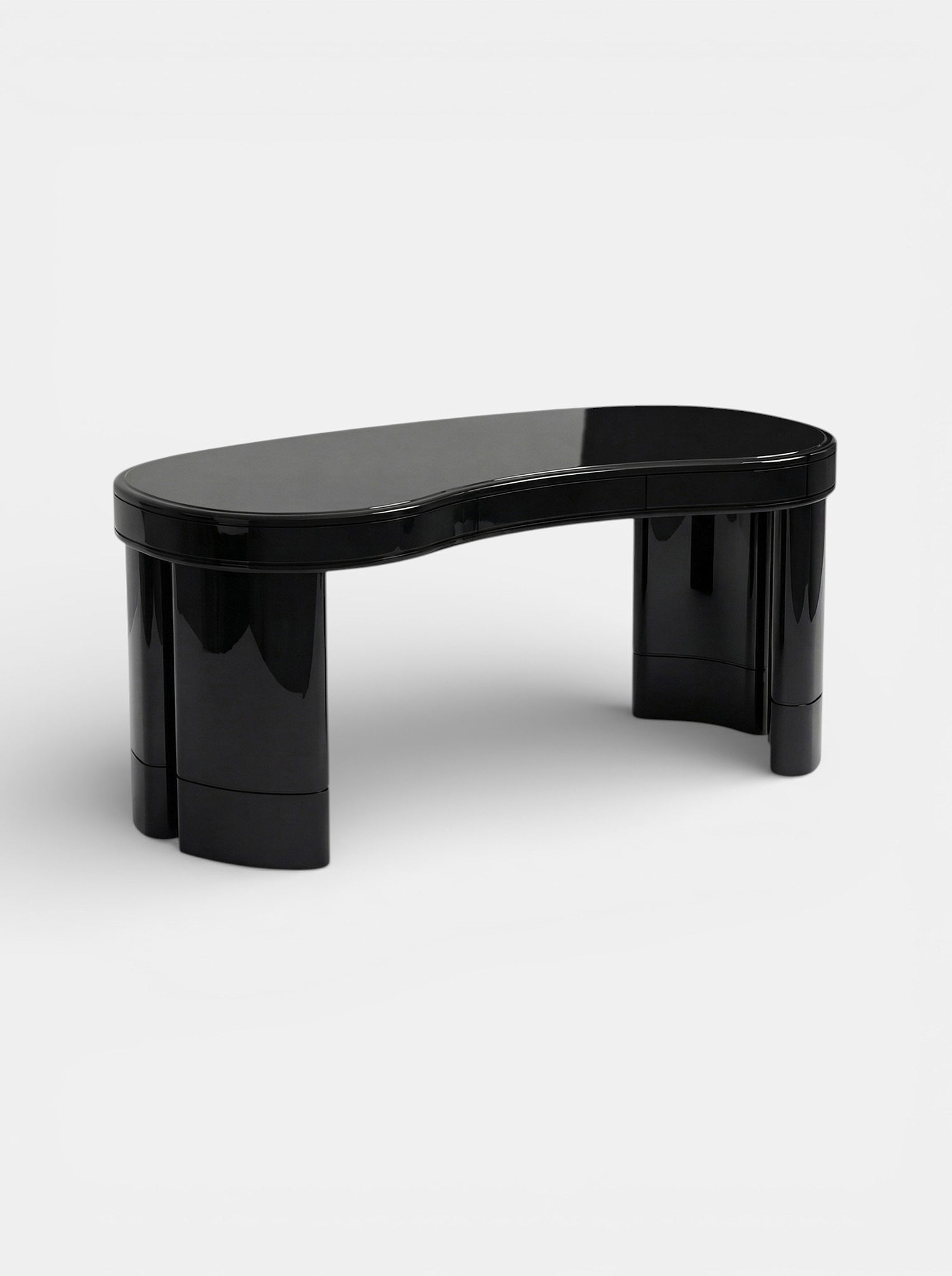 MARBERA NICOLA | BLACK LACQUERED DESK Desk