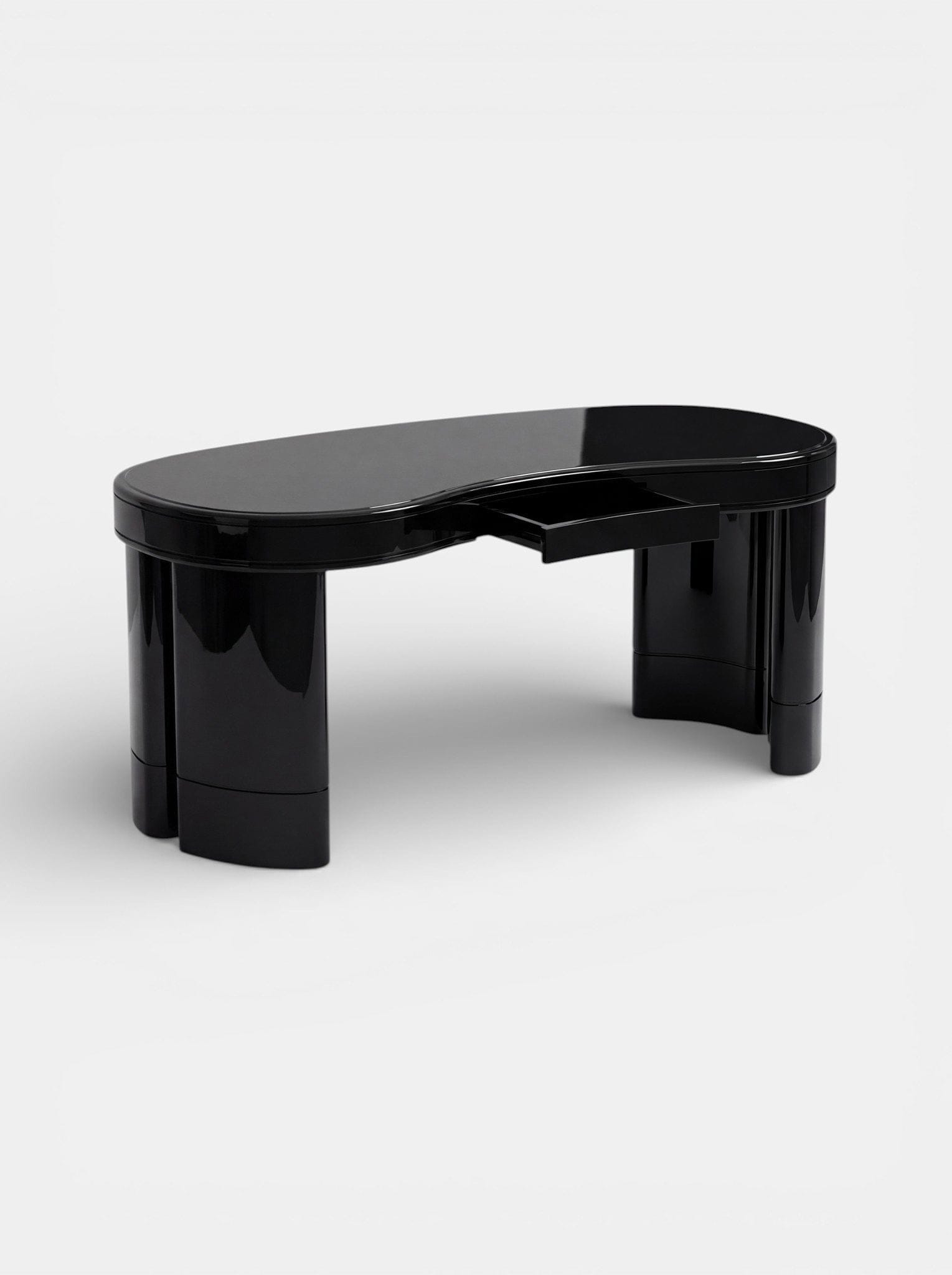 MARBERA NICOLA | BLACK LACQUERED DESK Desk