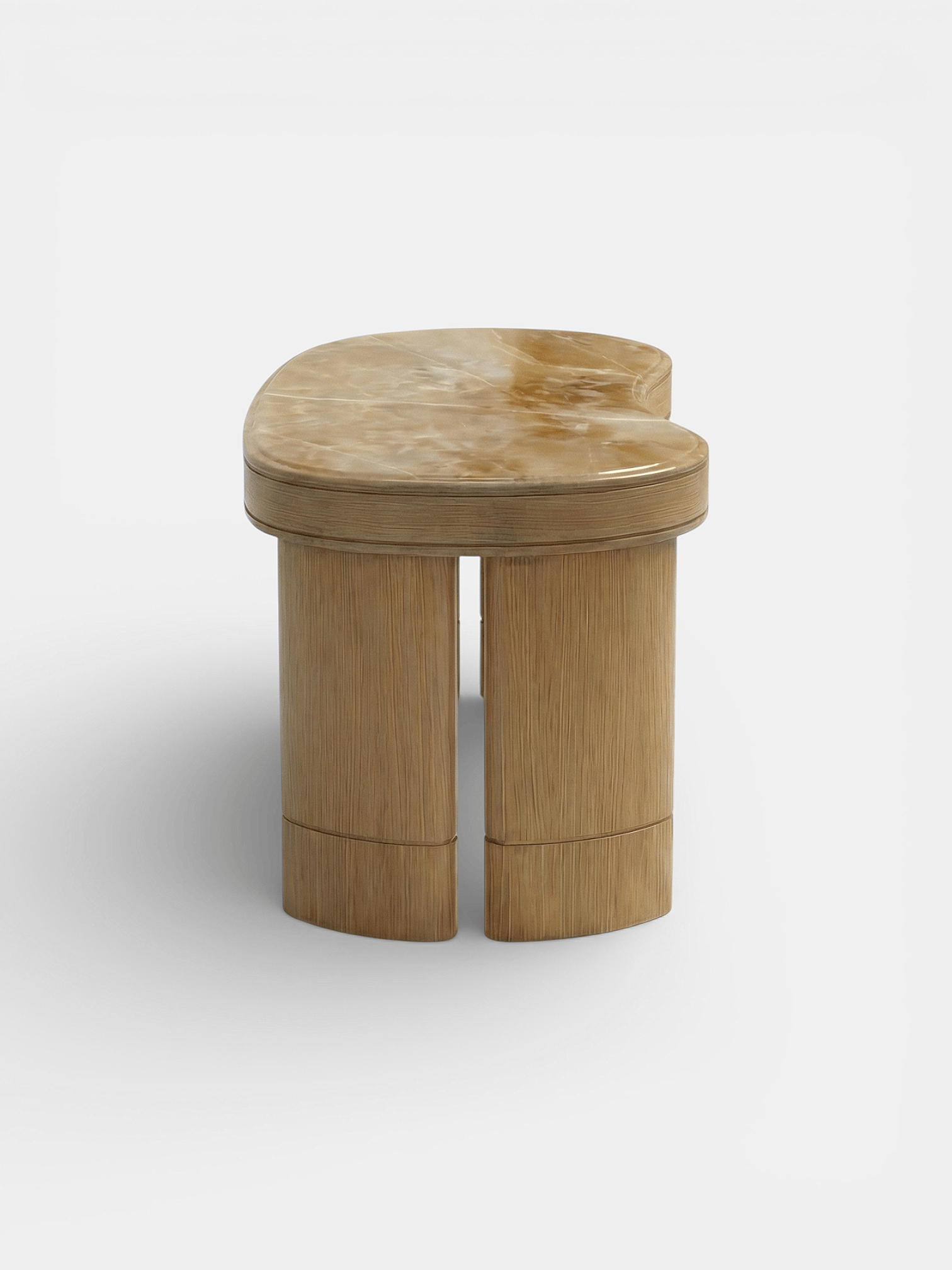 MARBERA NICOLA | OAK & HONEY ONYX DESK Desk
