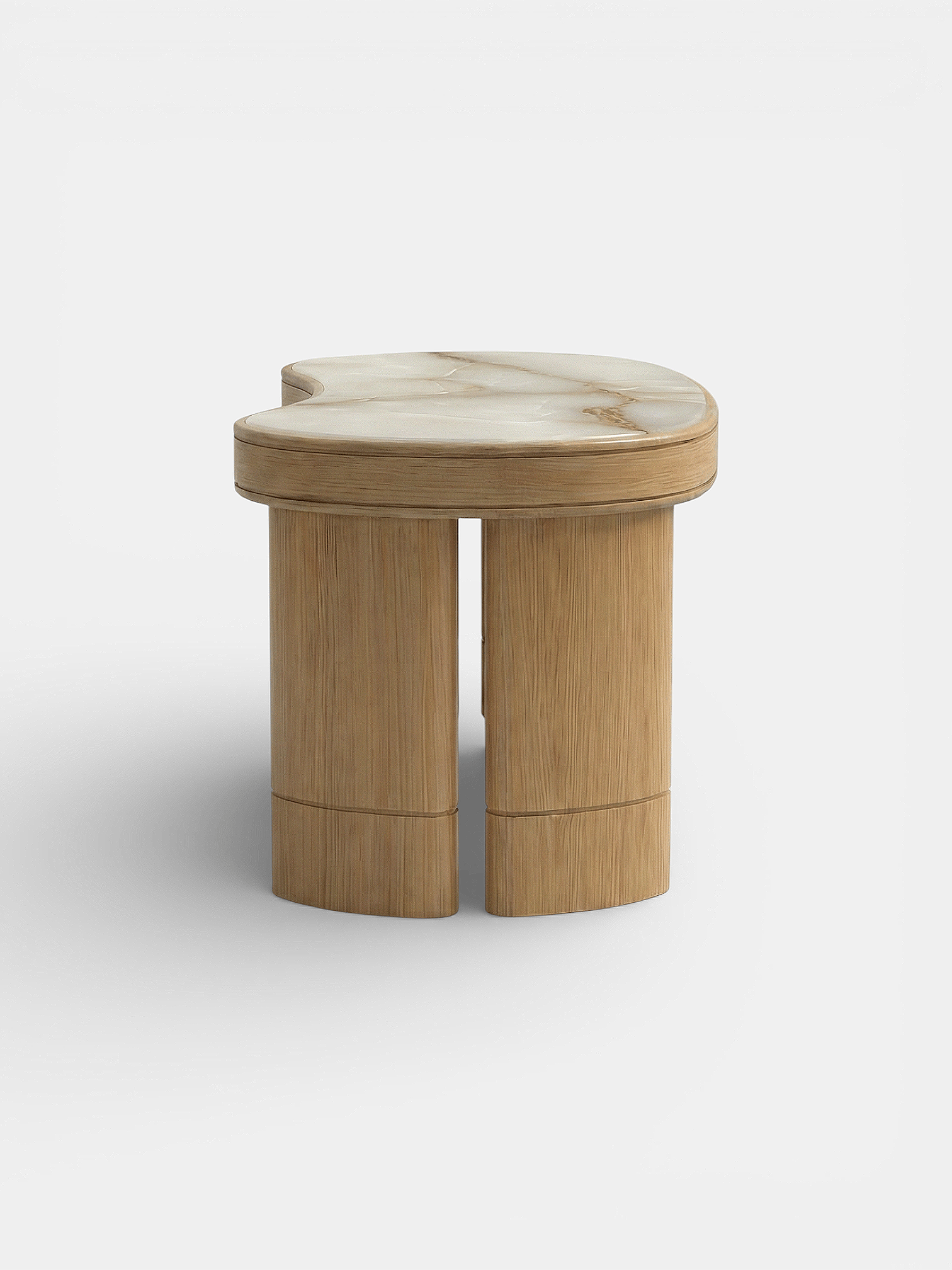 MARBERA NICOLA | OAK & SHELL ONYX DESK Desk