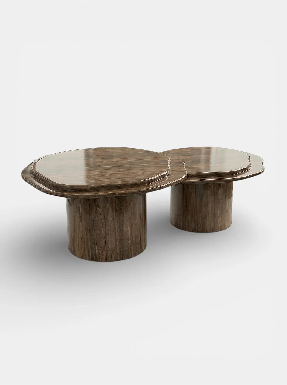 MARBERA NUGA DUO GLOSSY WOOD Coffee Table