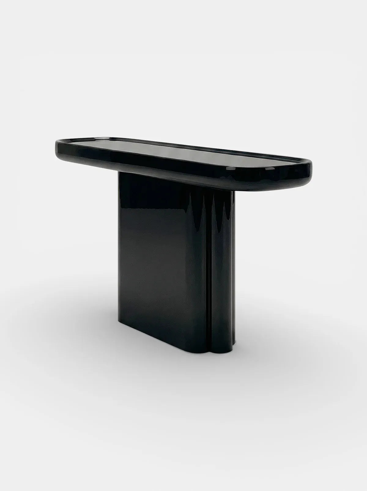 MARBERA UGO BLACK LACQUERED WOOD Console