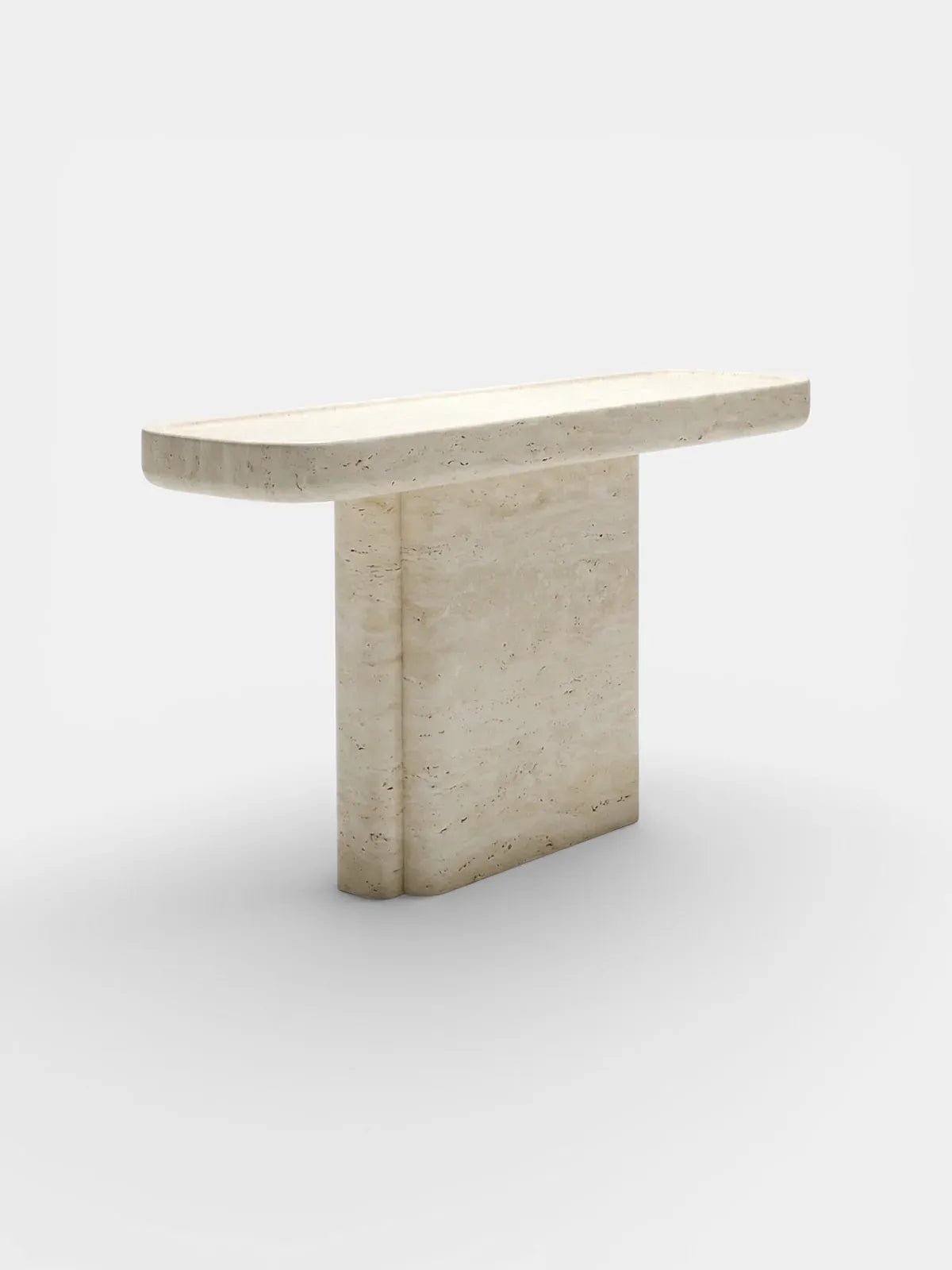 MARBERA UGO TRAVERTINE CONSOLE Console