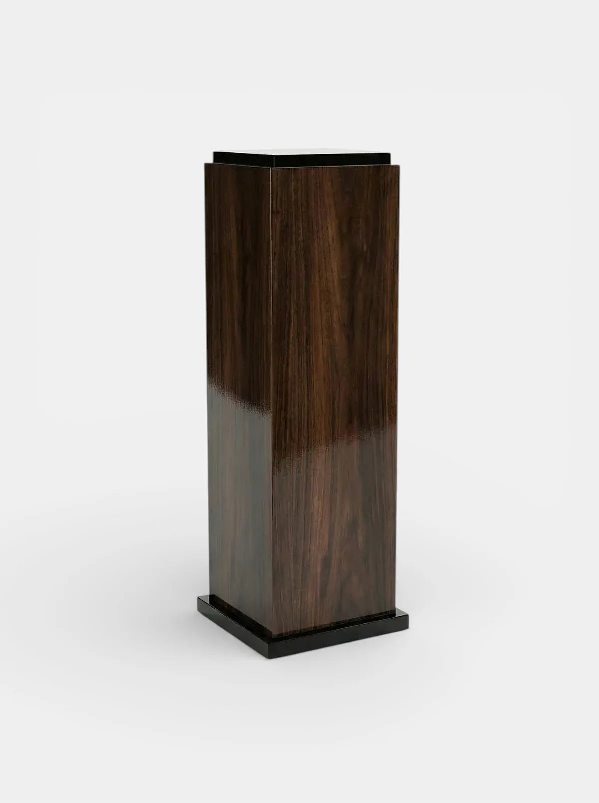 MARBERA WOOD & BLACK LACQUERED PLINTH PLINTH