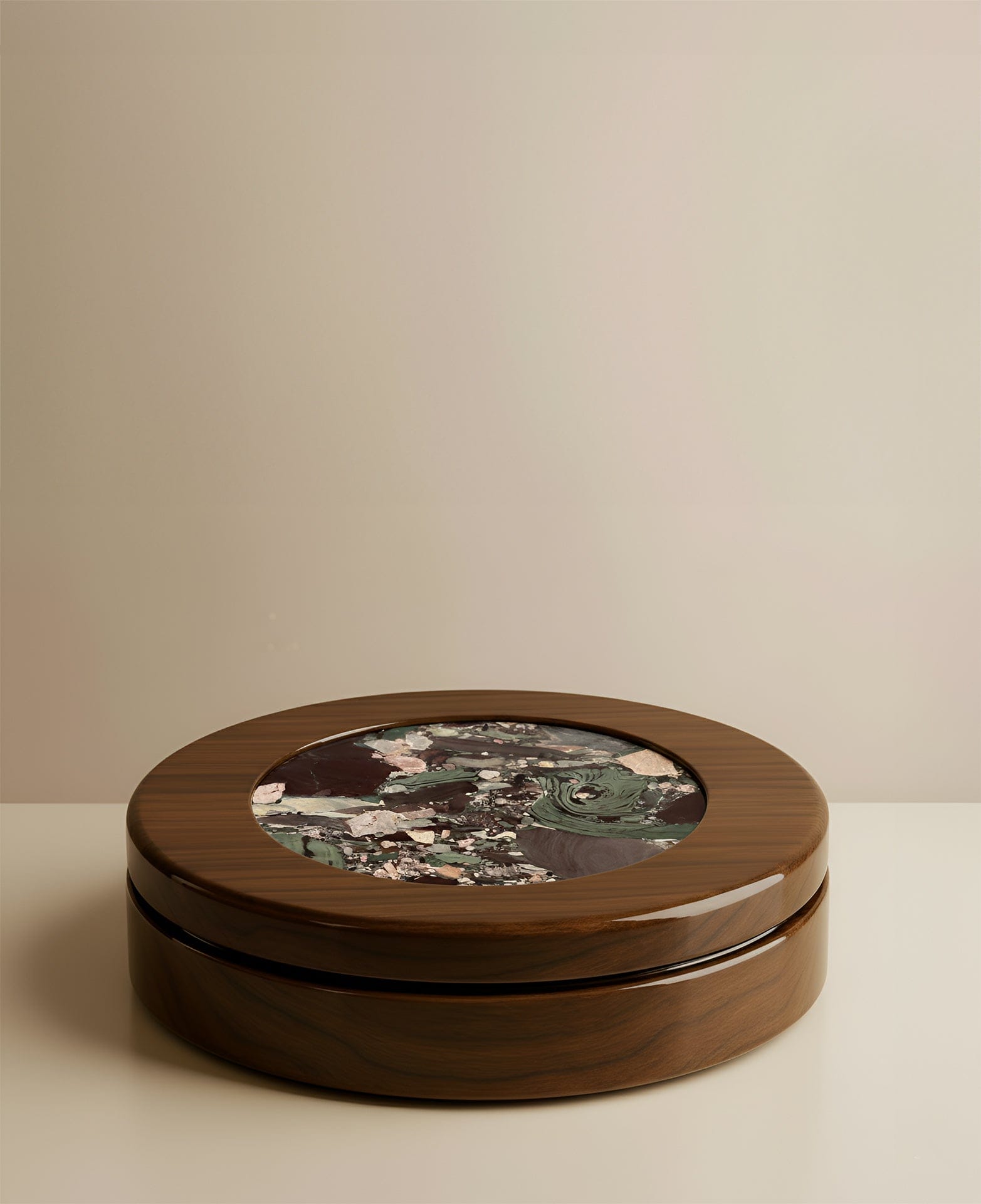 MARBERA YOYO | WOODEN & QUATRE SAISONS MARBLE Coffee Table