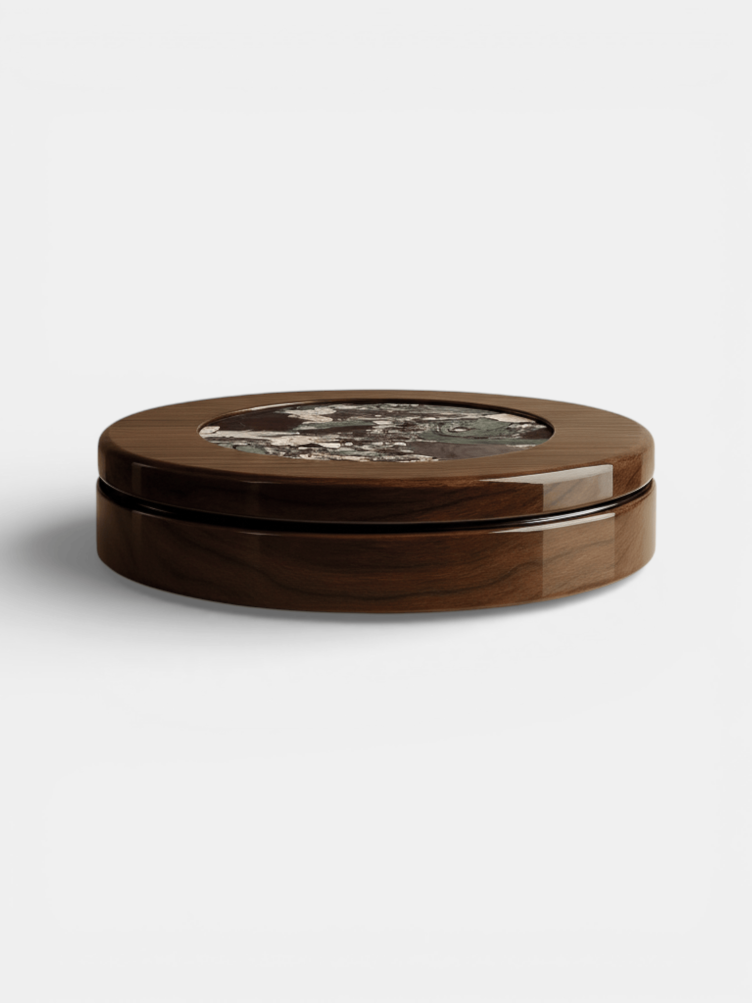 MARBERA YOYO | WOODEN & QUATRE SAISONS MARBLE Coffee Table