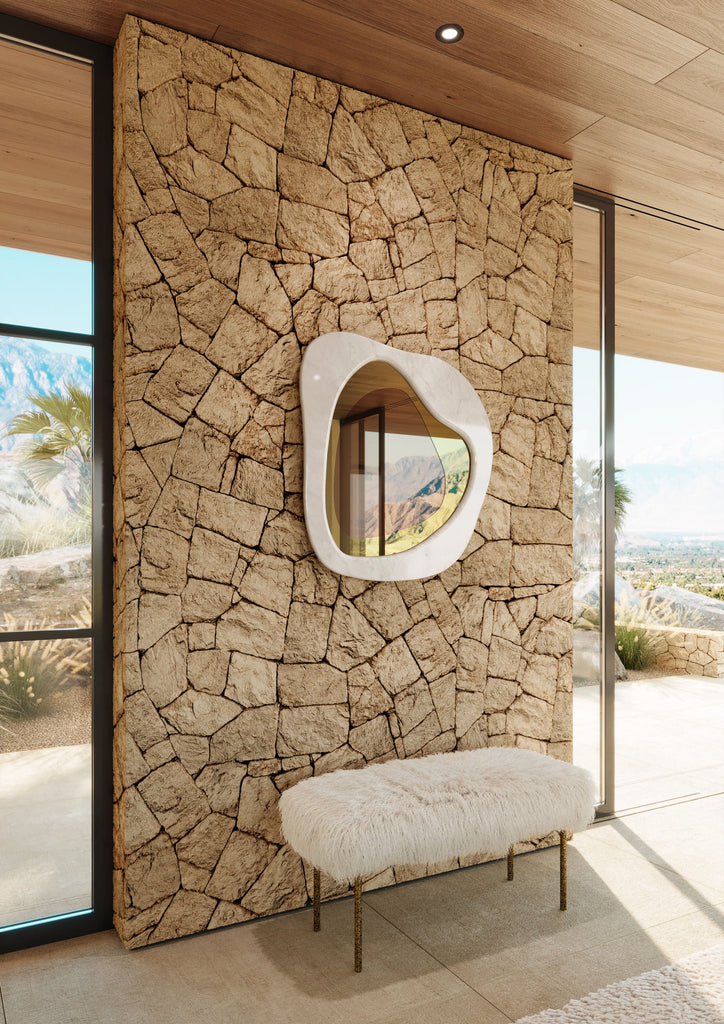 Mirror POWELL MARBLE MIRROR INSIDHERLAND