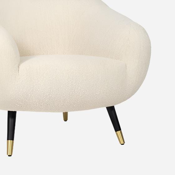 Armchair NIEMEYER | BRASS ARMCHAIR INSIDHERLAND