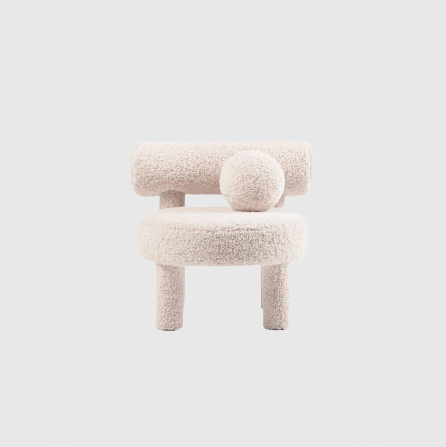 NOOM BABY LOW CHAIR GROPIUS CS1 IN FAUX FUR Baby Chair