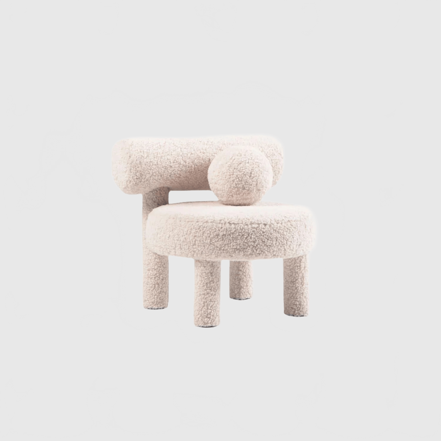 NOOM BABY LOW CHAIR GROPIUS CS1 IN FAUX FUR Baby Chair