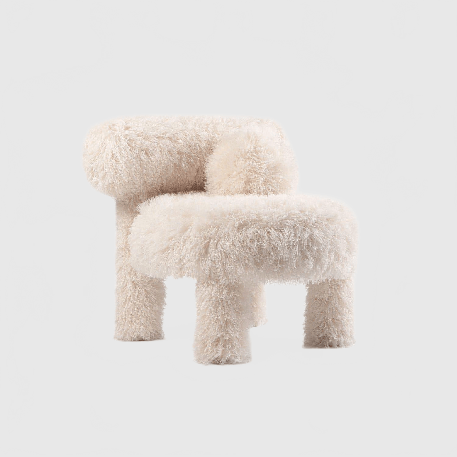 NOOM LOW CHAIR GROPIUS CS1 FLUFFY EDITION Accent Chair
