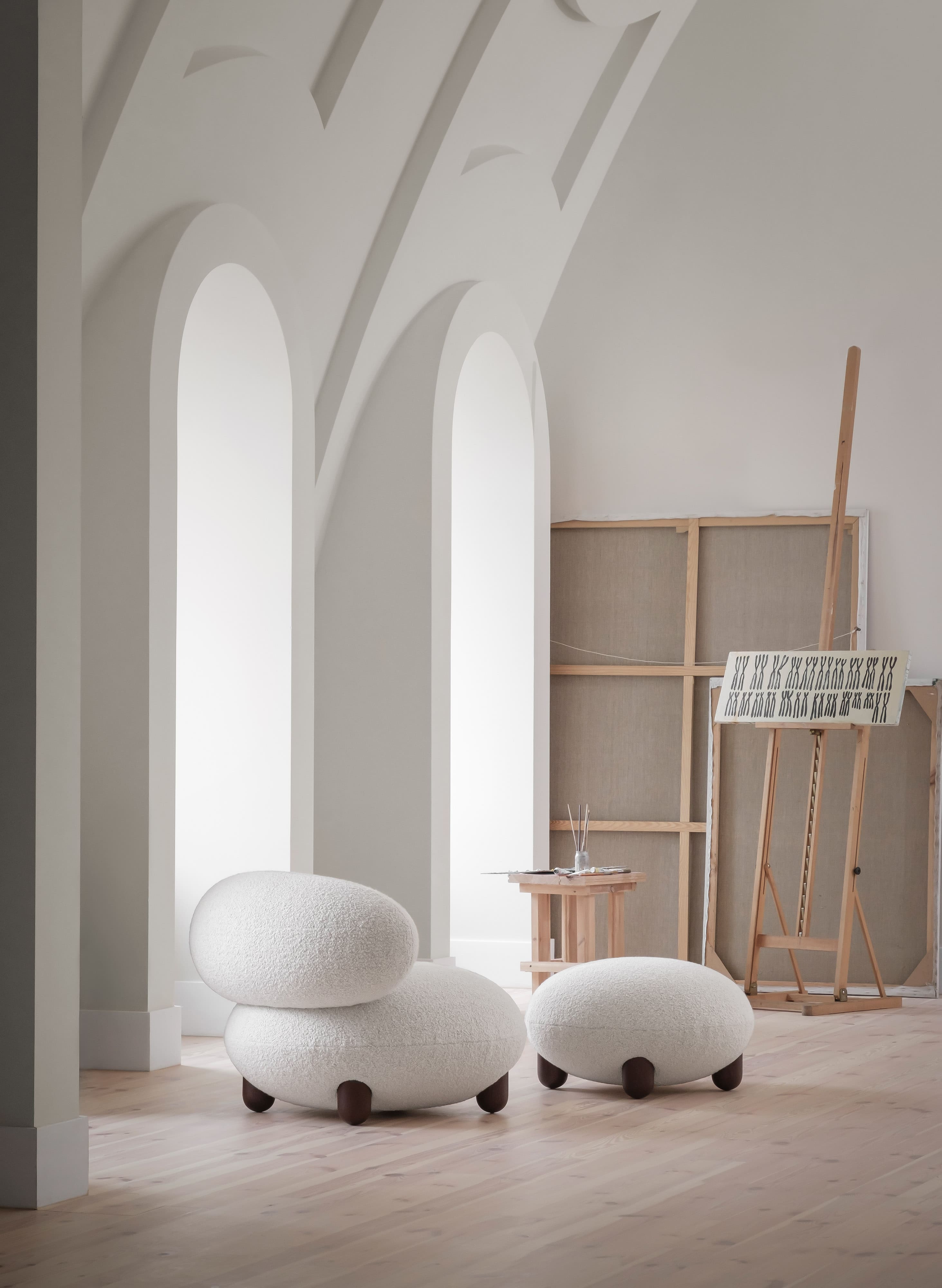 Ottoman FLOCK OTTOMAN NOOM