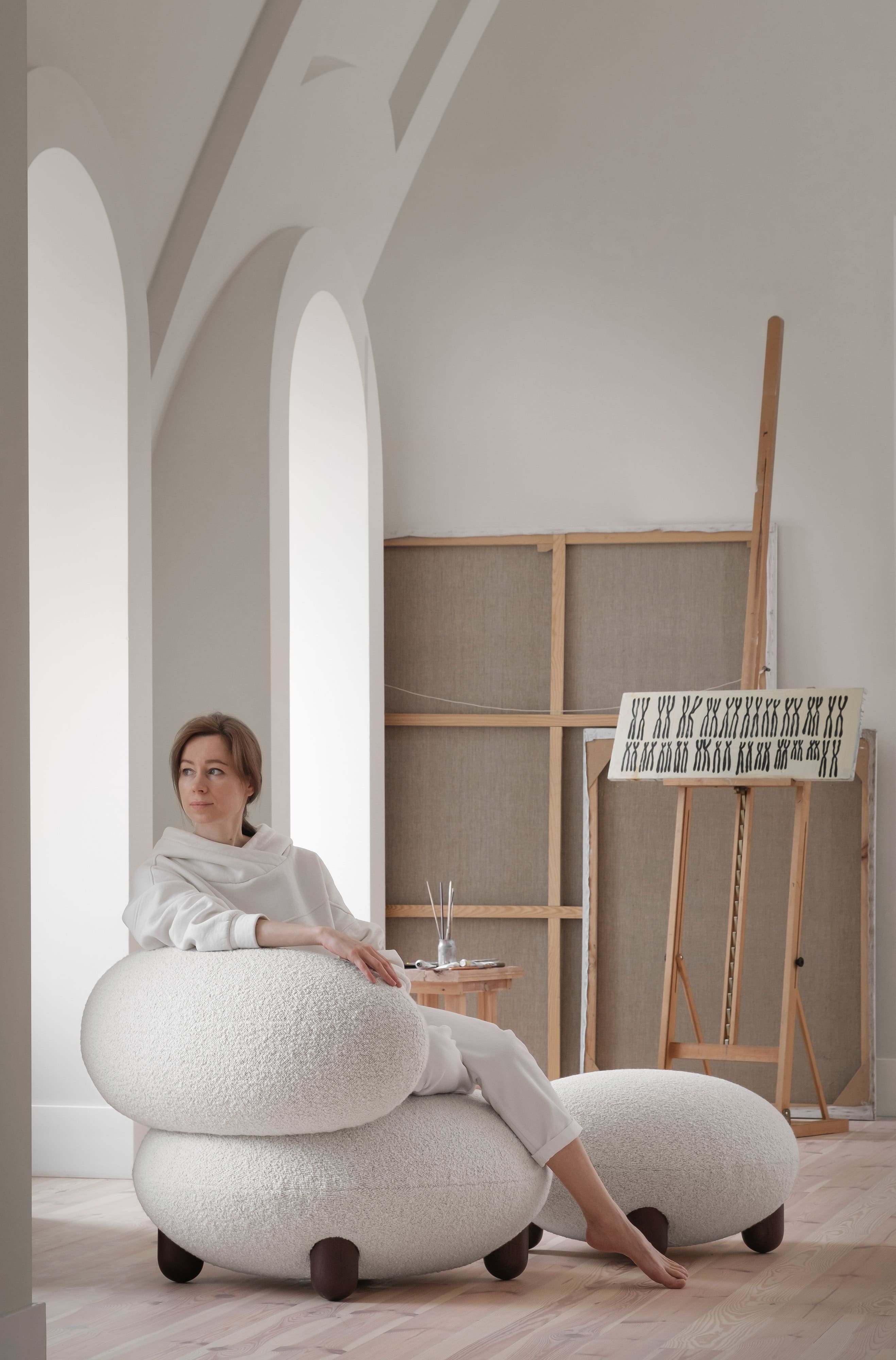 Ottoman FLOCK OTTOMAN NOOM