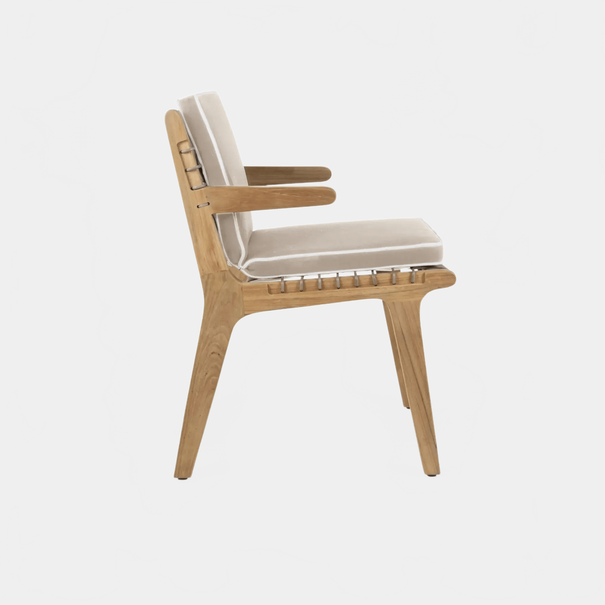 Outdoor Armchair FORTE ARMCHAIR | TEAK & STRAPS BETACO