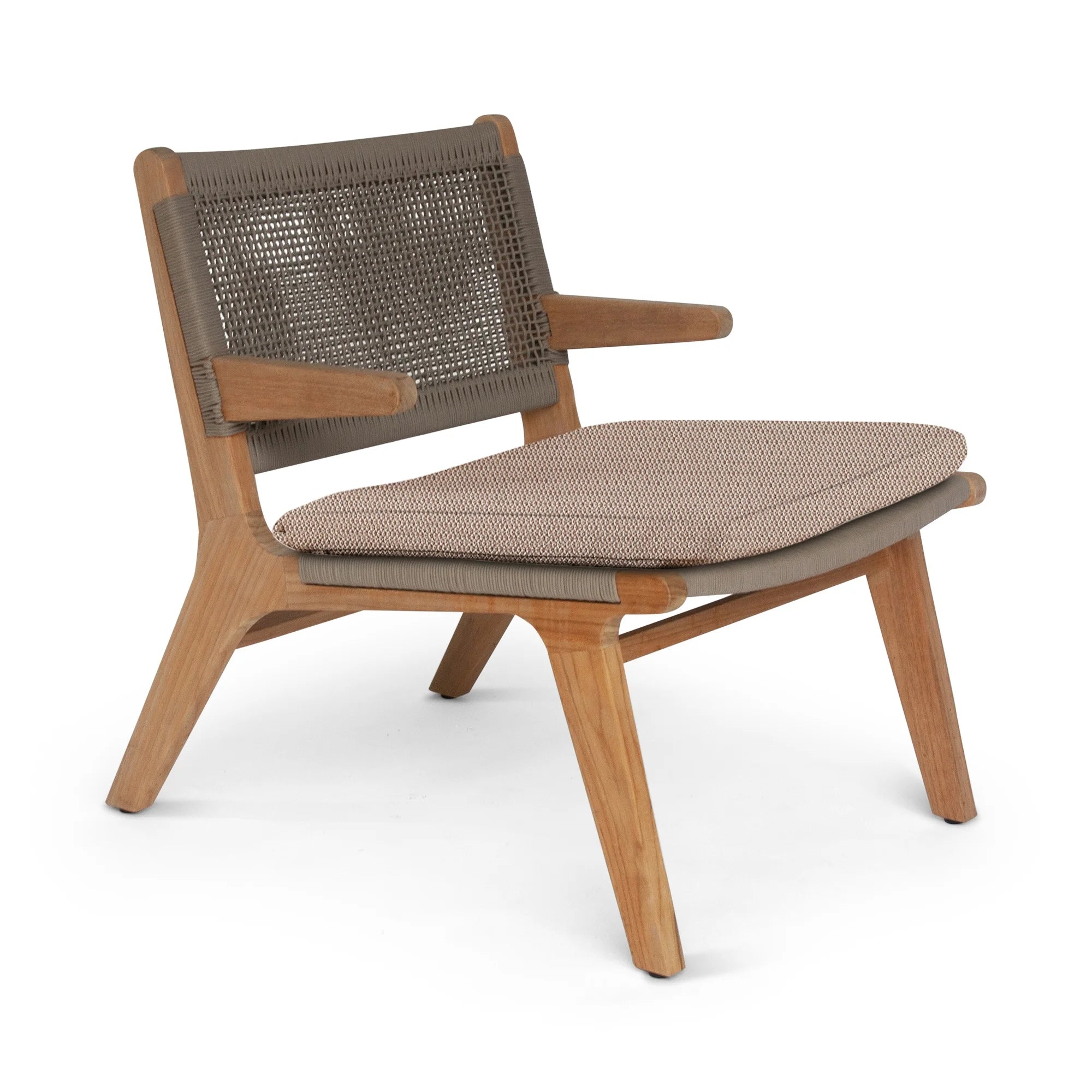 Outdoor Lounge Chair FORTE LOUNGE CHAIR | OPEN WEAVING LOW SEATER BETACO