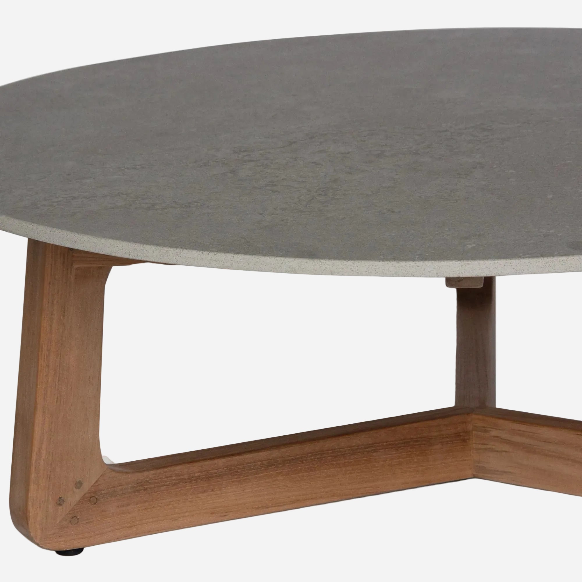 Outdoor Lounge Table ATRANI LOUNGE TABLE – CERAMIC SABBIA & PANNA BETACO