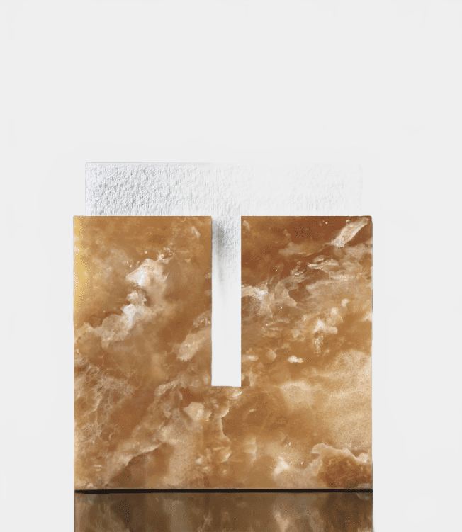 Stool GABI HONEY ONYX STOOL MARBERA