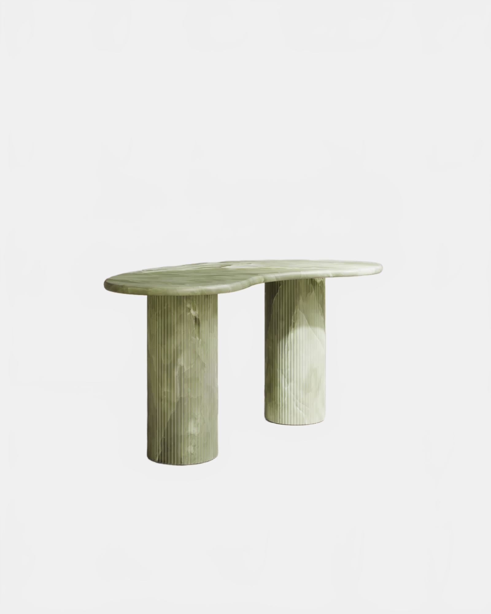 Desk Natural Verde Onyx THEORY DESK PALOMA EDITIONS