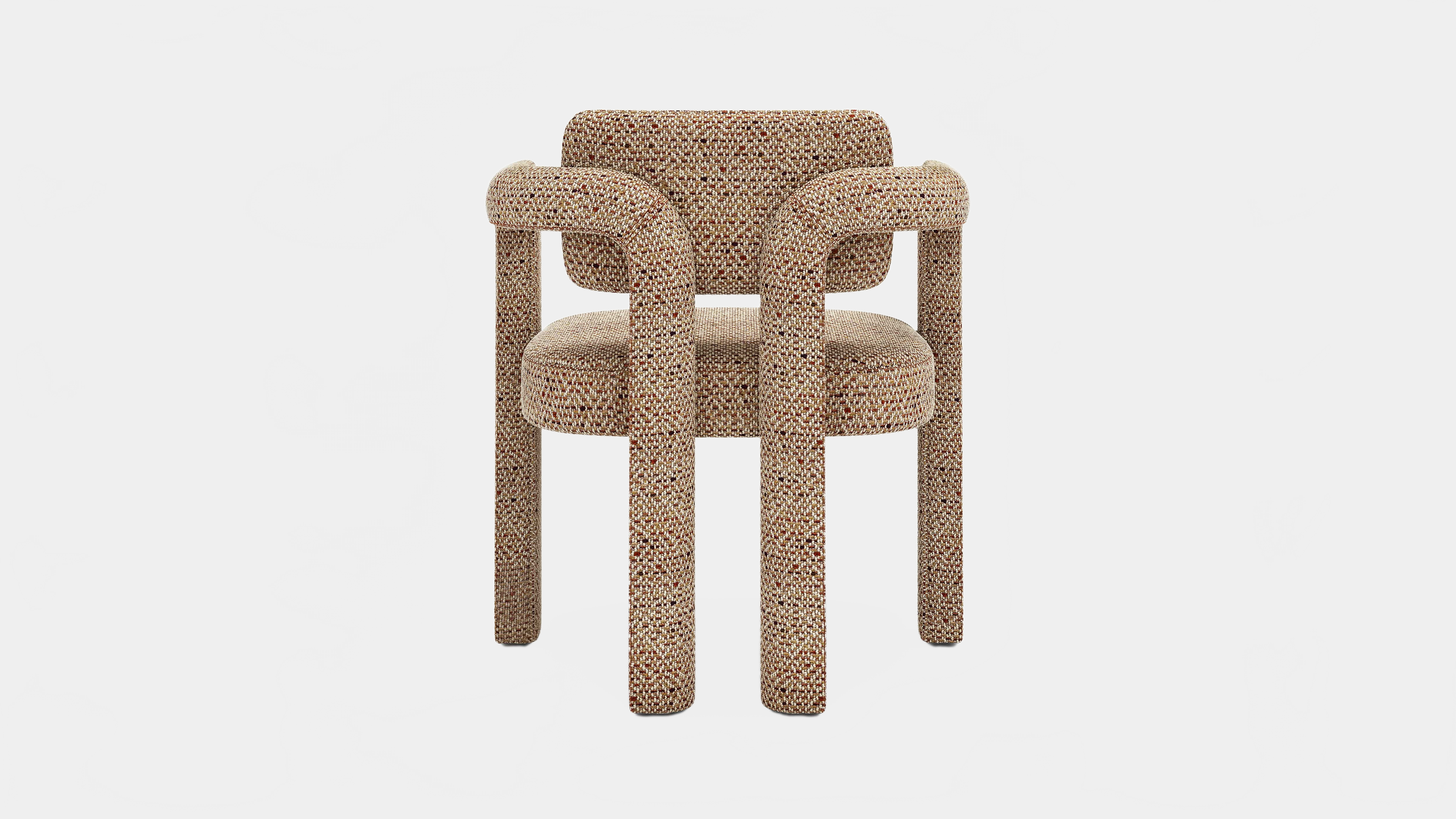 Dining Chair DOUBLE ARCH VELVET DINING CHAIR INSIDHERLAND