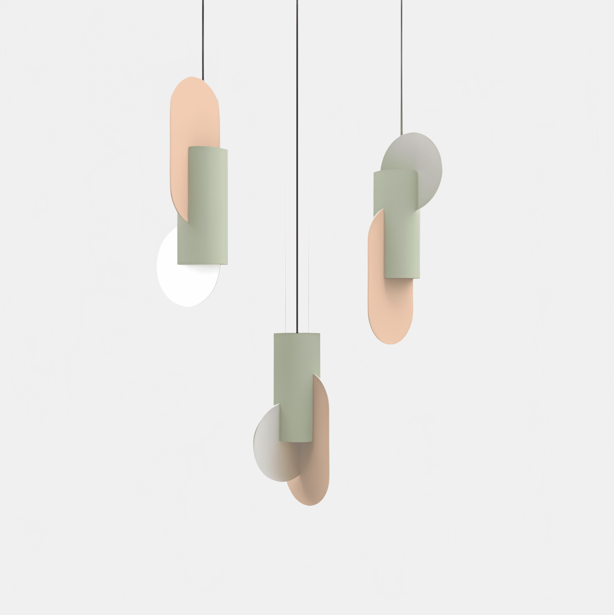 Hanging Light Pendant LAMP SUPREMATIC ONE CS3 NOOM